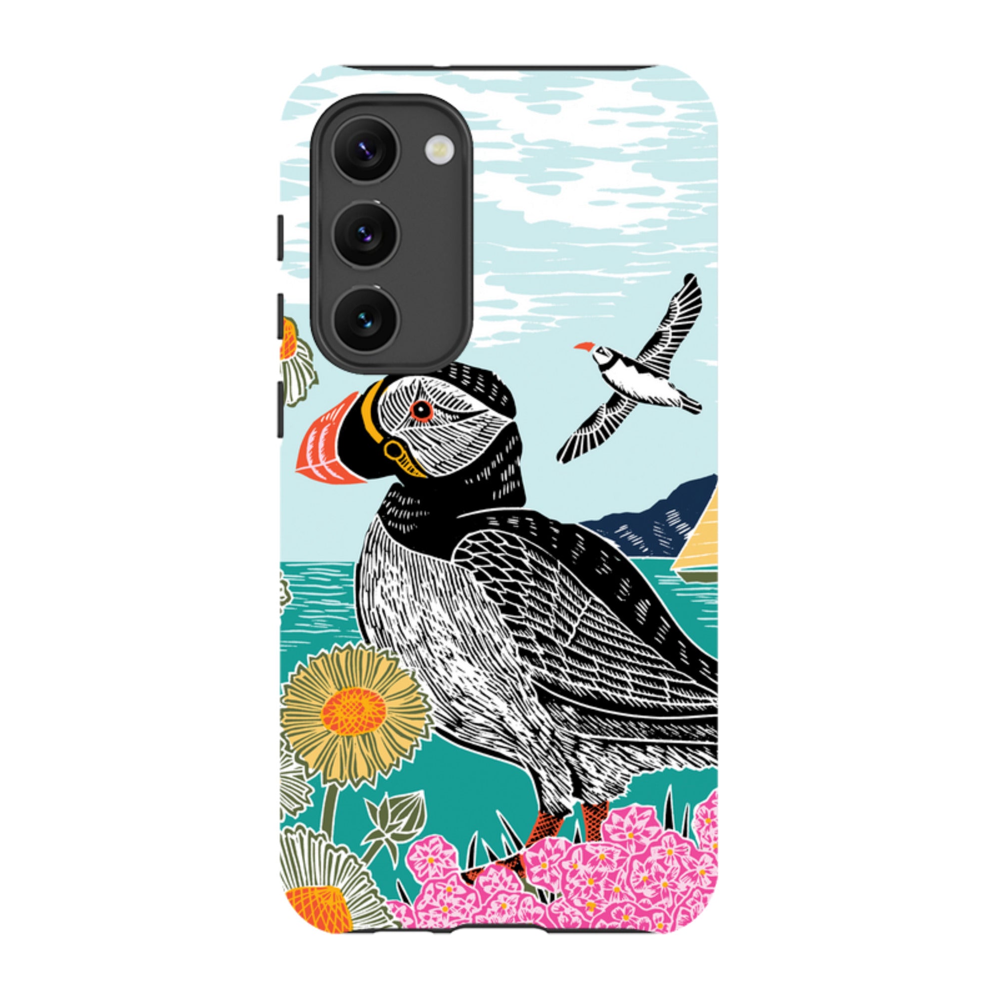 Samsung Tough  Case - Proud Puffin By Kate heiss