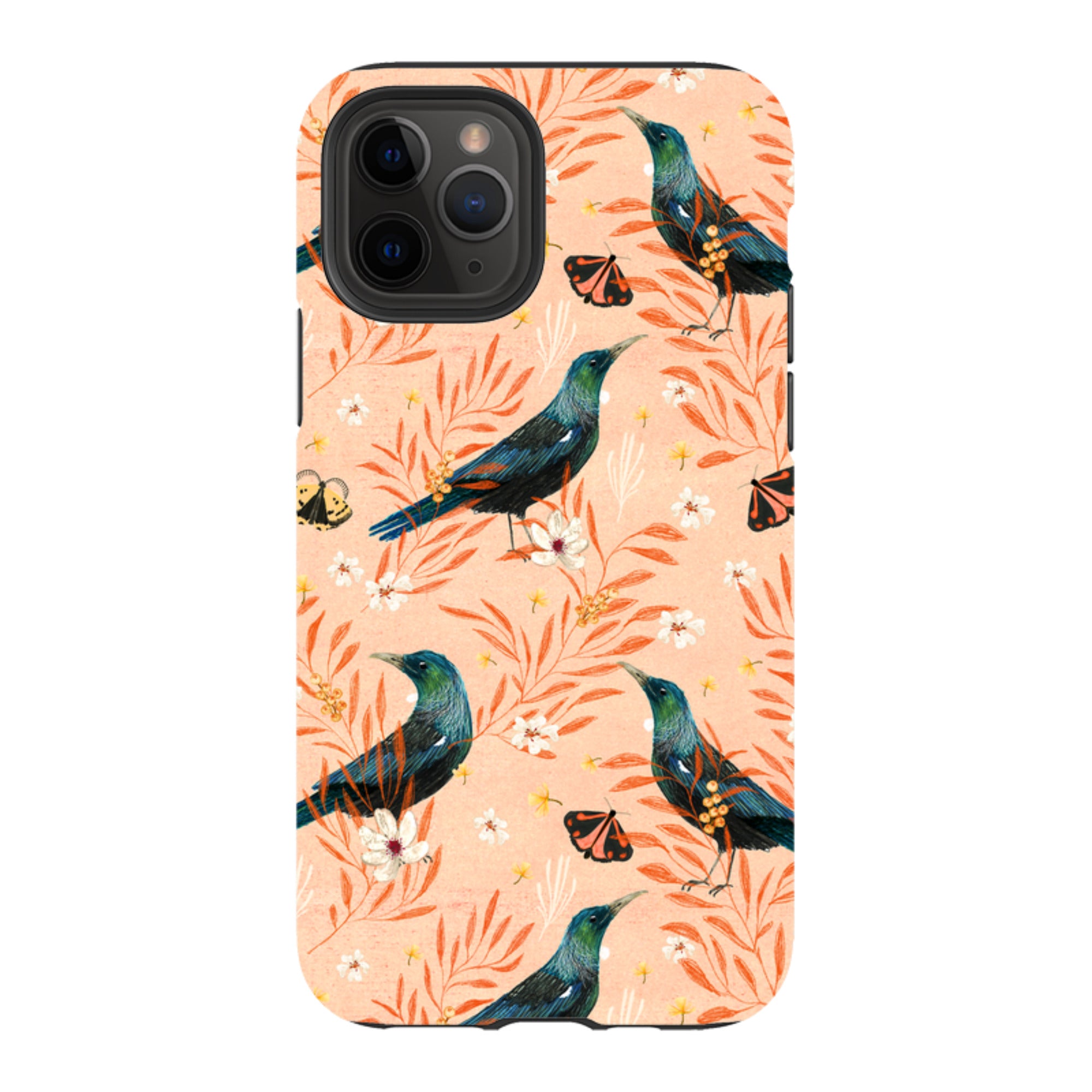 iPhone Tough Case - Tui Pink By Katherine Quinn
