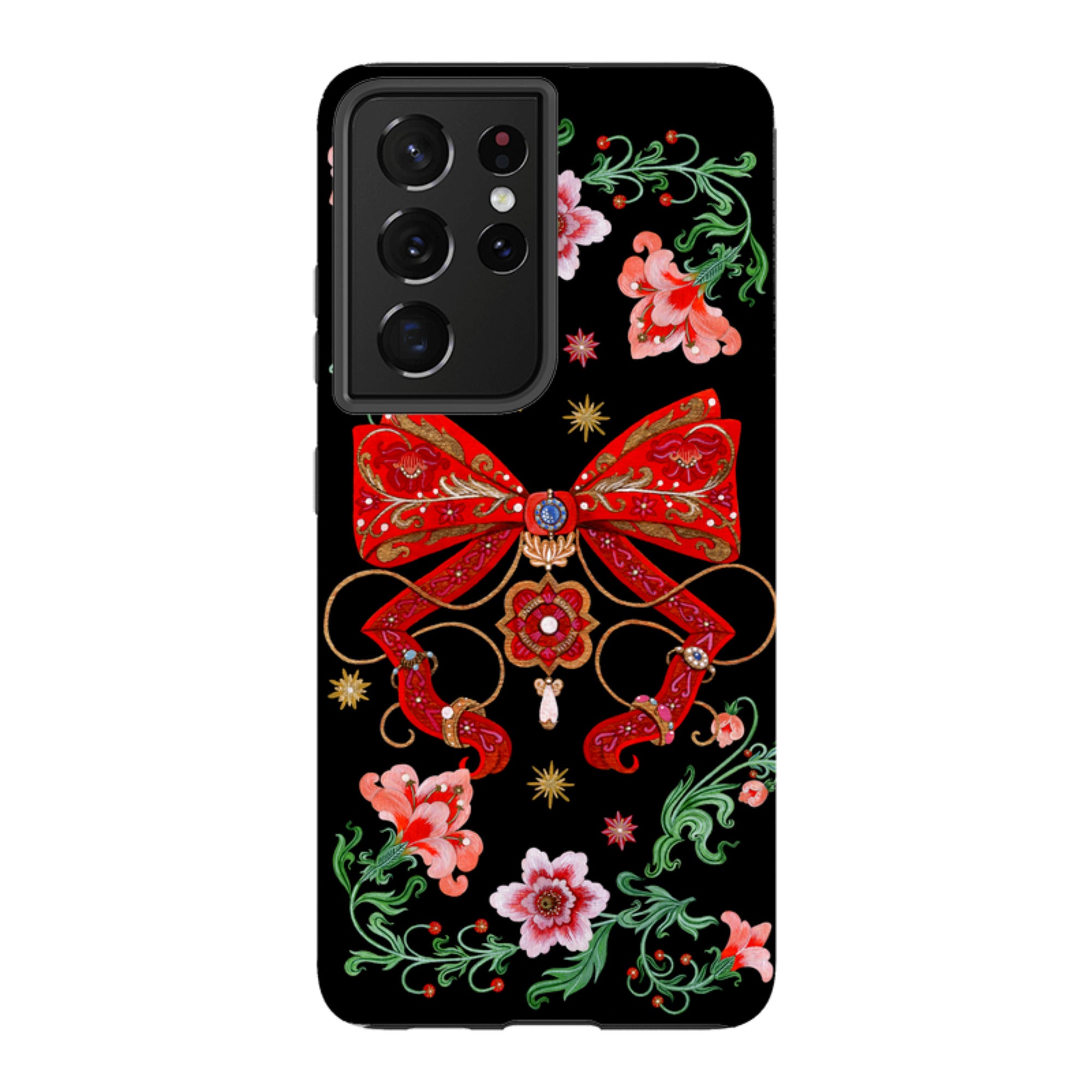 Samsung Tough  Case - Five Gold Ring By Maria Matos