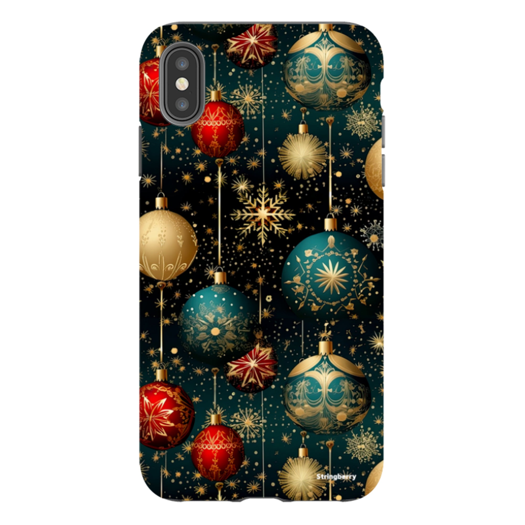 iPhone Tough Case - Christmas Baubles II