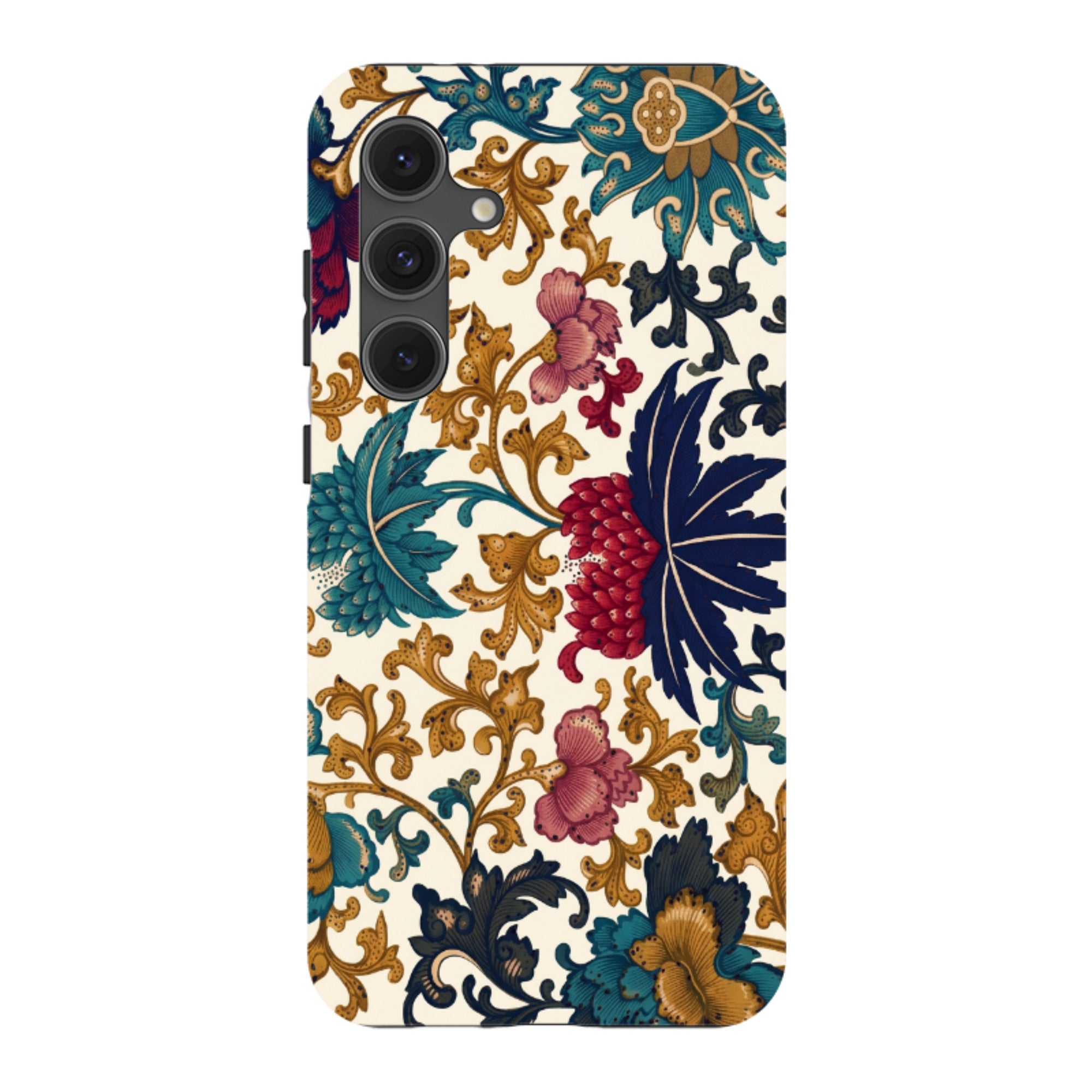 Samsung Tough Case - Vintage Damask Floral