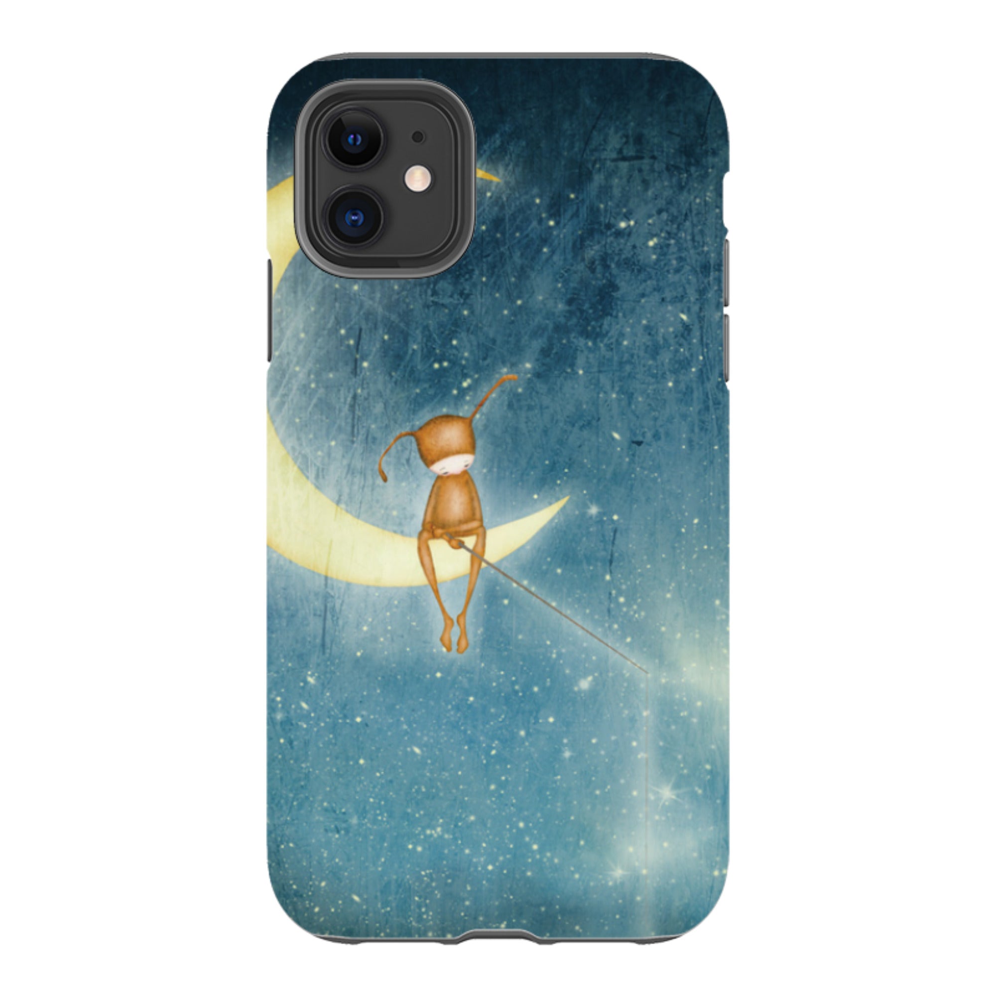 iPhone Tough Case - Fishing For Stars By Maja Lindberg