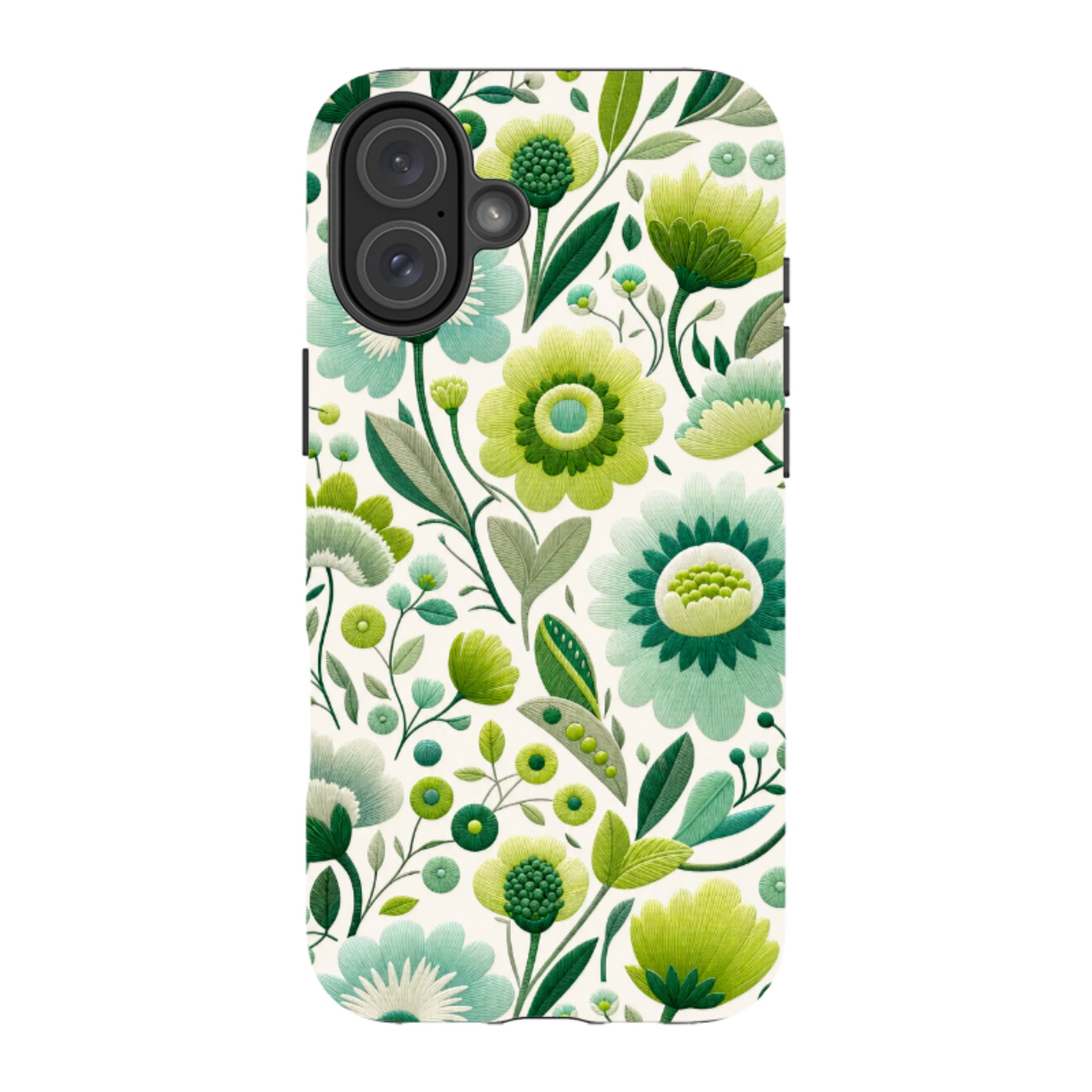 iPhone MagSafe Tough Case - Folk Art Floral