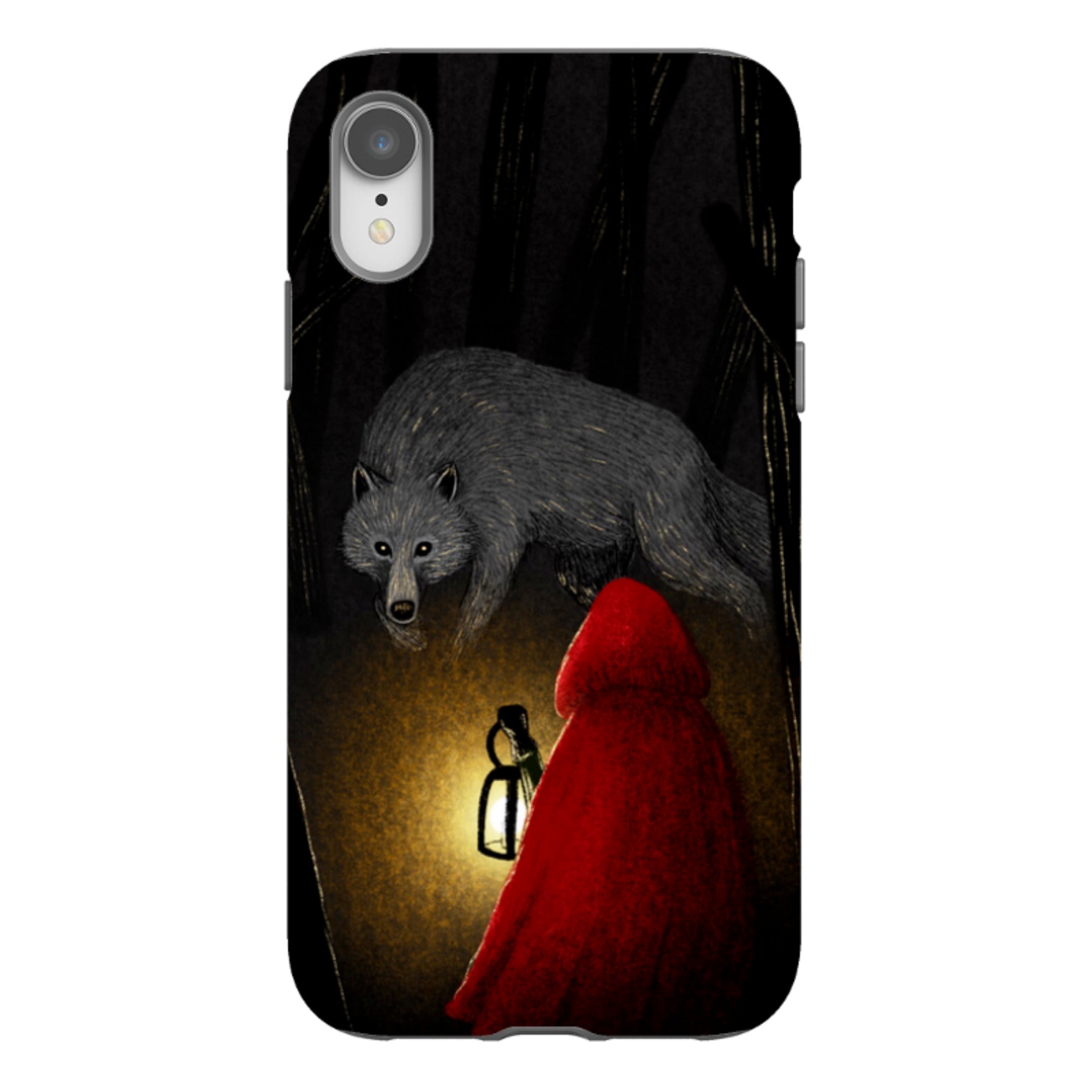 iPhone Tough Case - Riding Hood By Anna Stead
