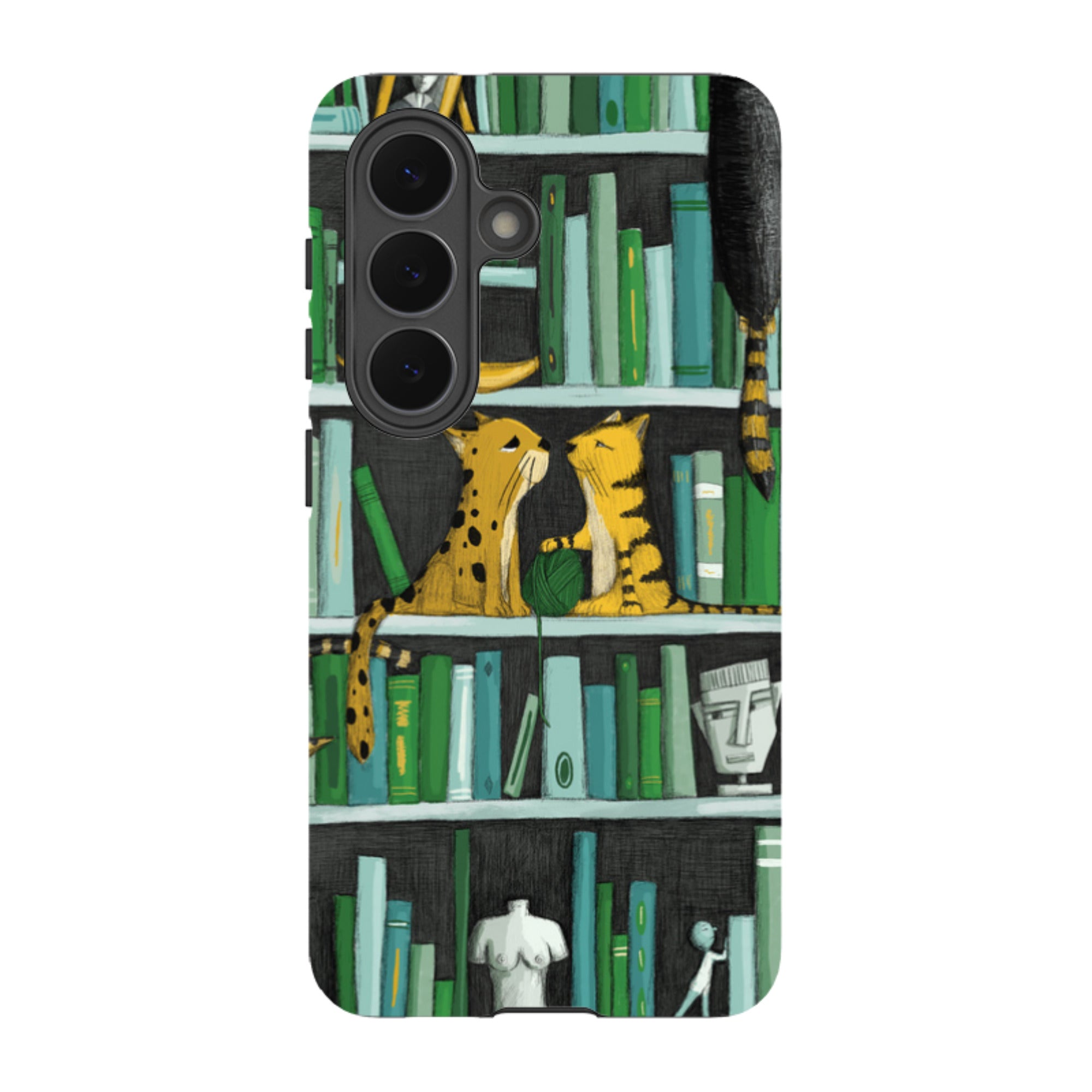 Samsung Tough Case - Library Friends By Maja Lindberg