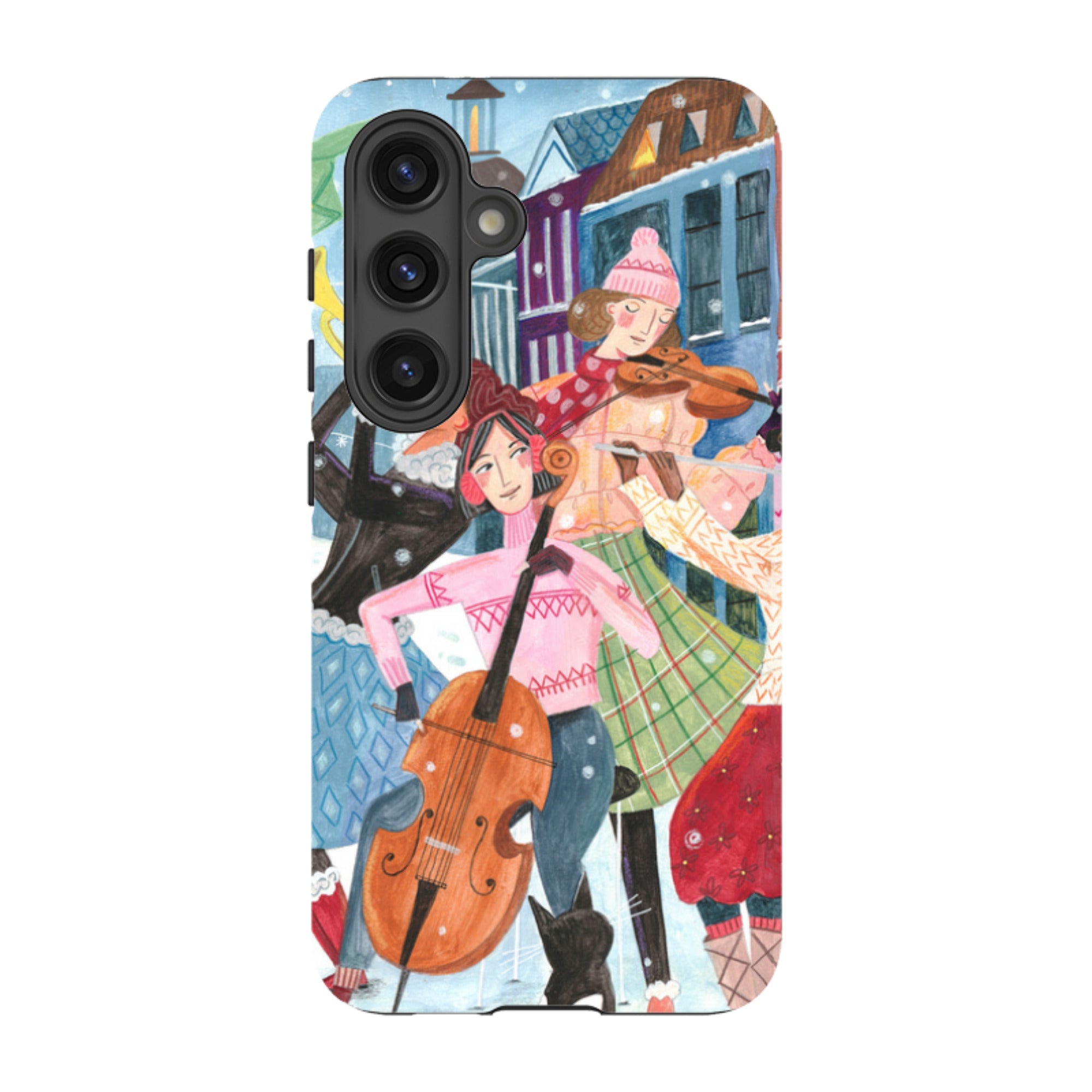 Samsung Tough Case - Musical Winter By Caroline Bonne Muller