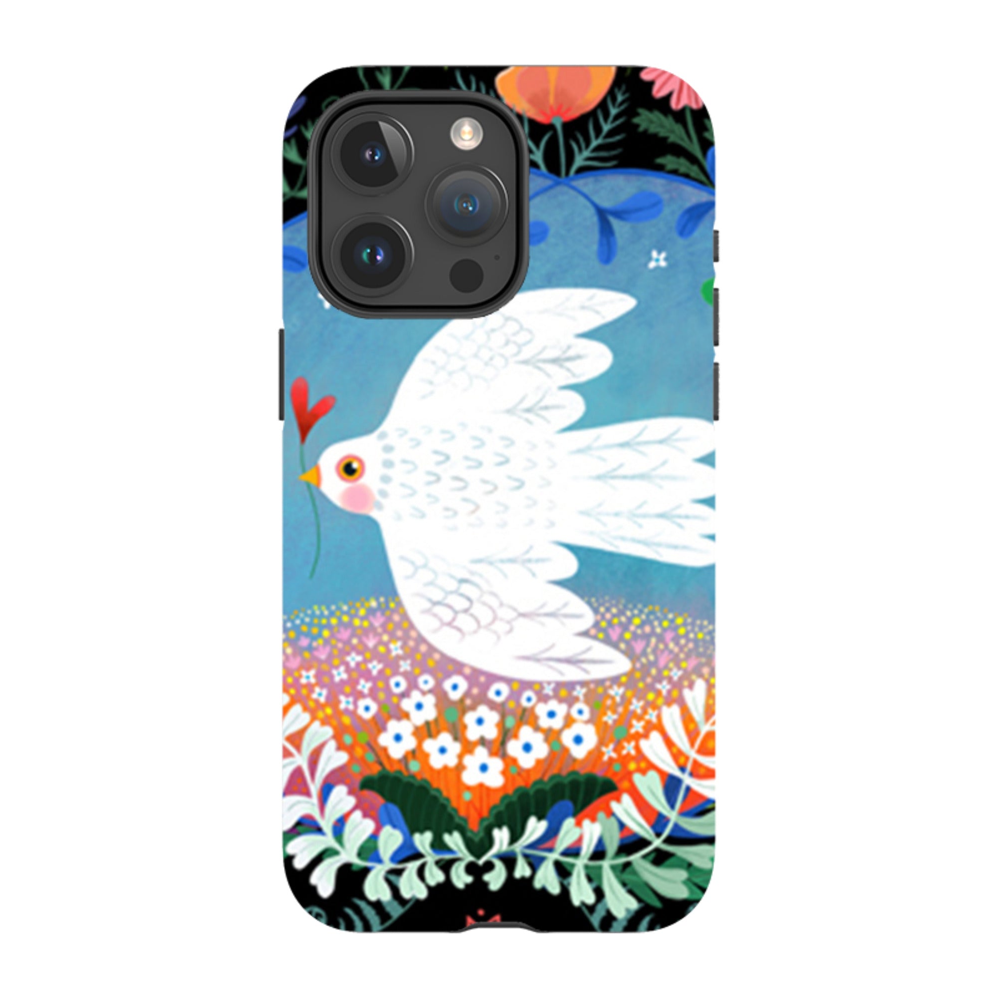 iPhone Tough Case - Peacebird By Mia Underwood
