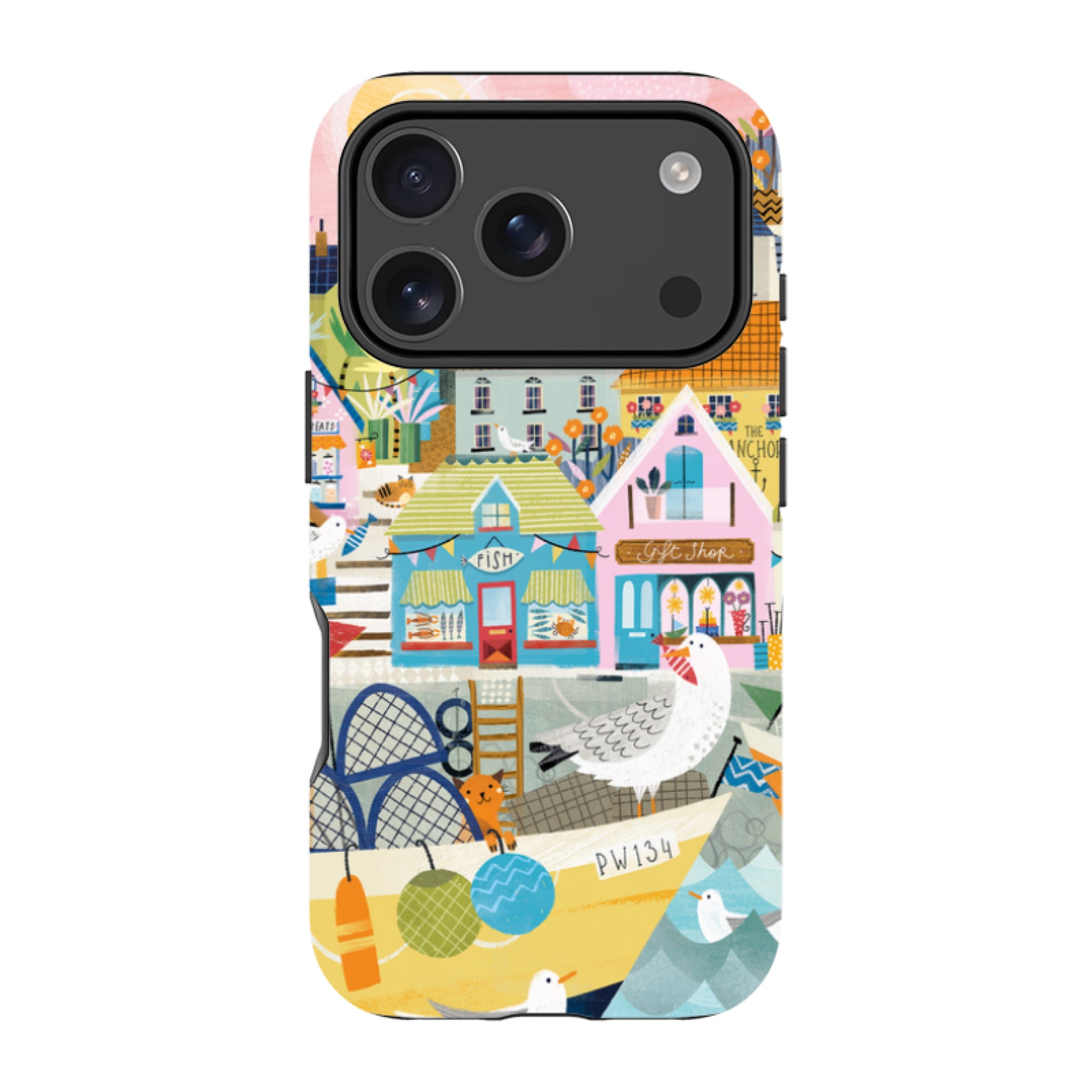 iPhone MagSafe Tough Case - Harbour 2 By Ali Brookes