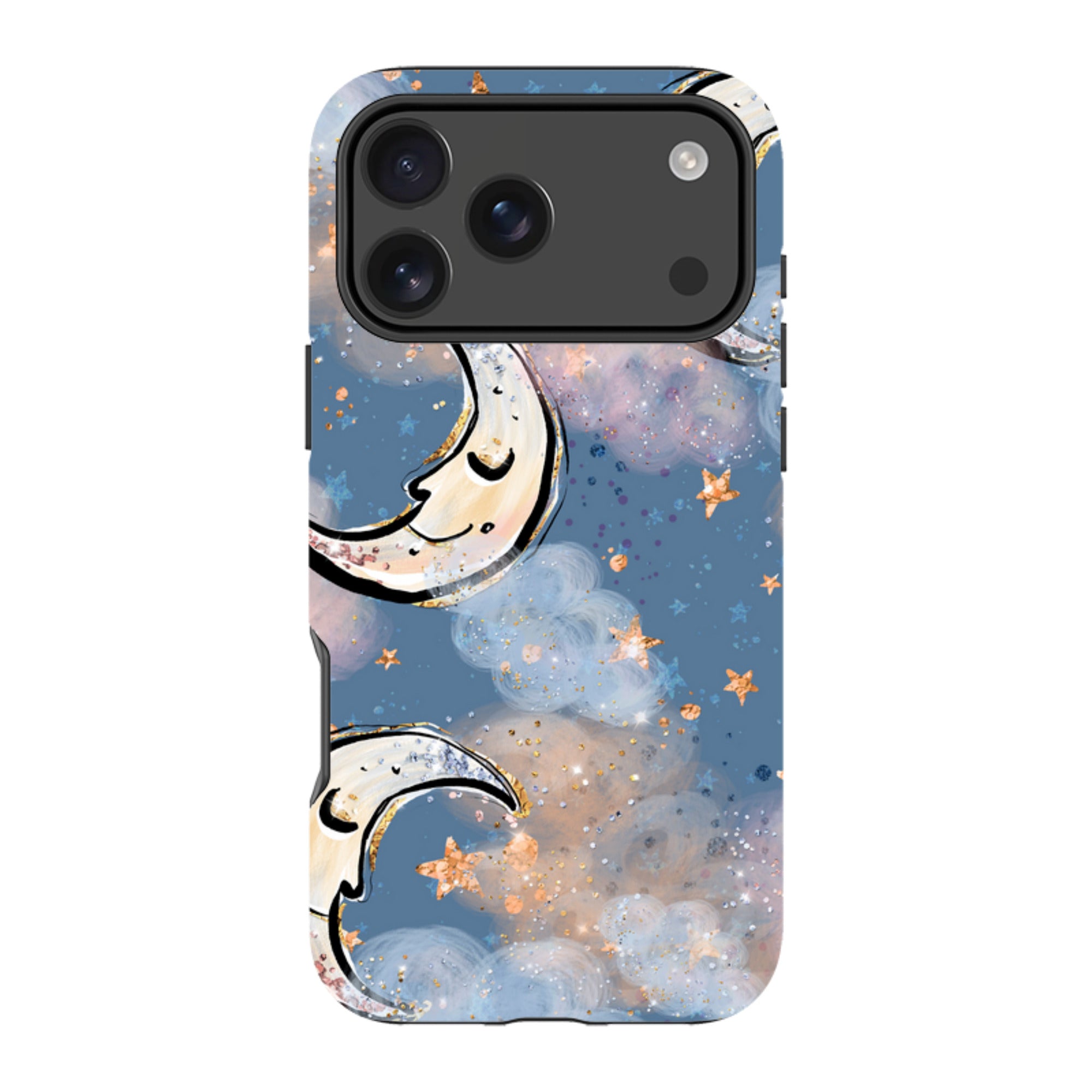 iPhone Tough Case - Moon And Stars