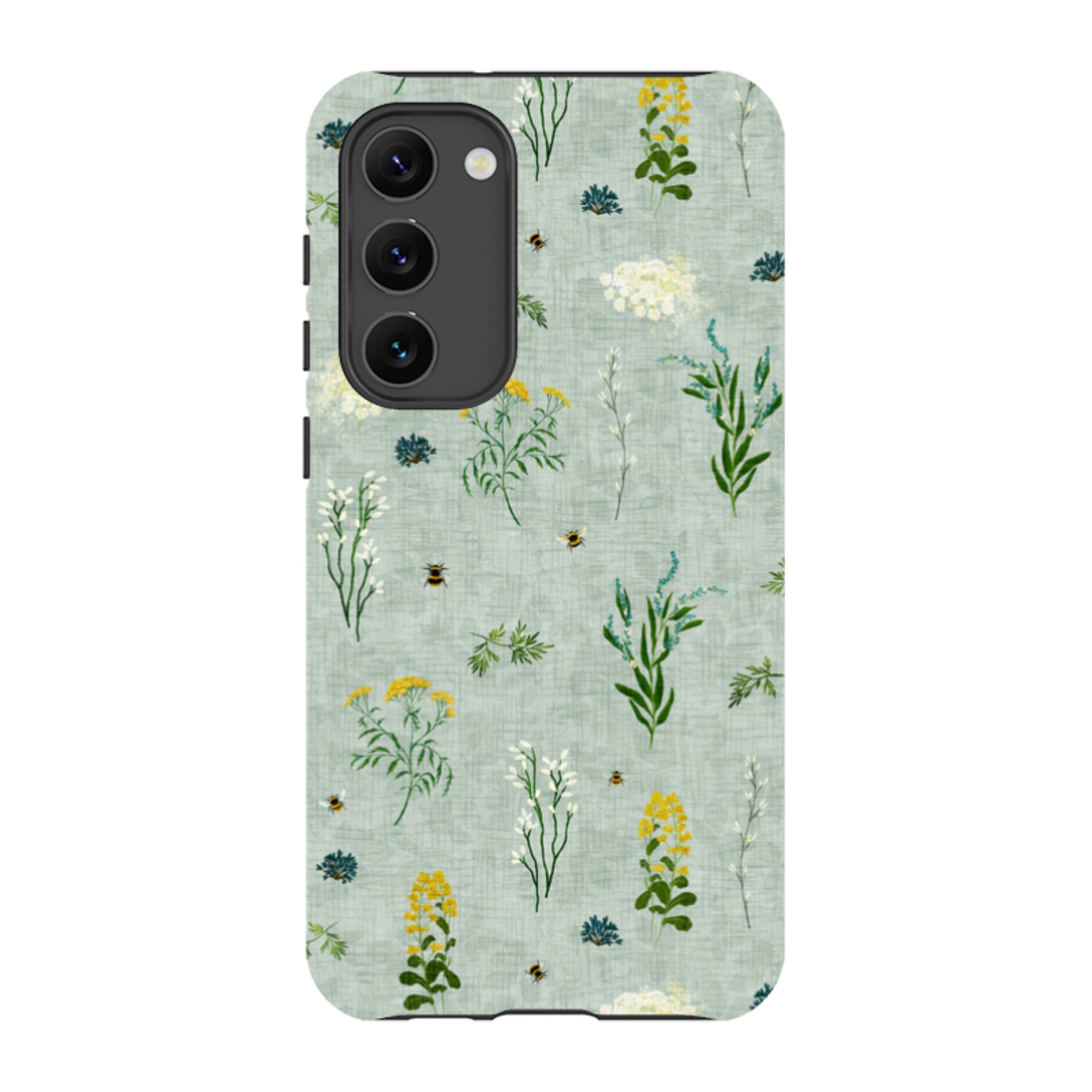 Samsung Tough  Case - Song Bird Florals and Bees By Katherine Quinn