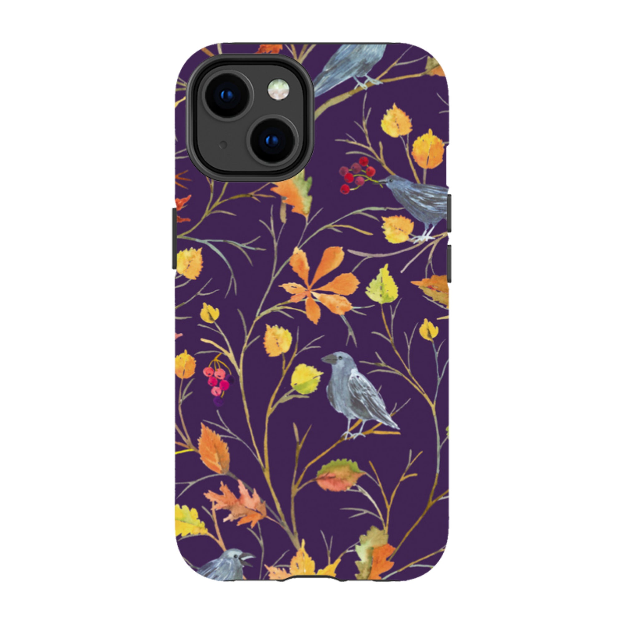 iPhone Tough Case - Autumn Pattern By Elisabeth Haager