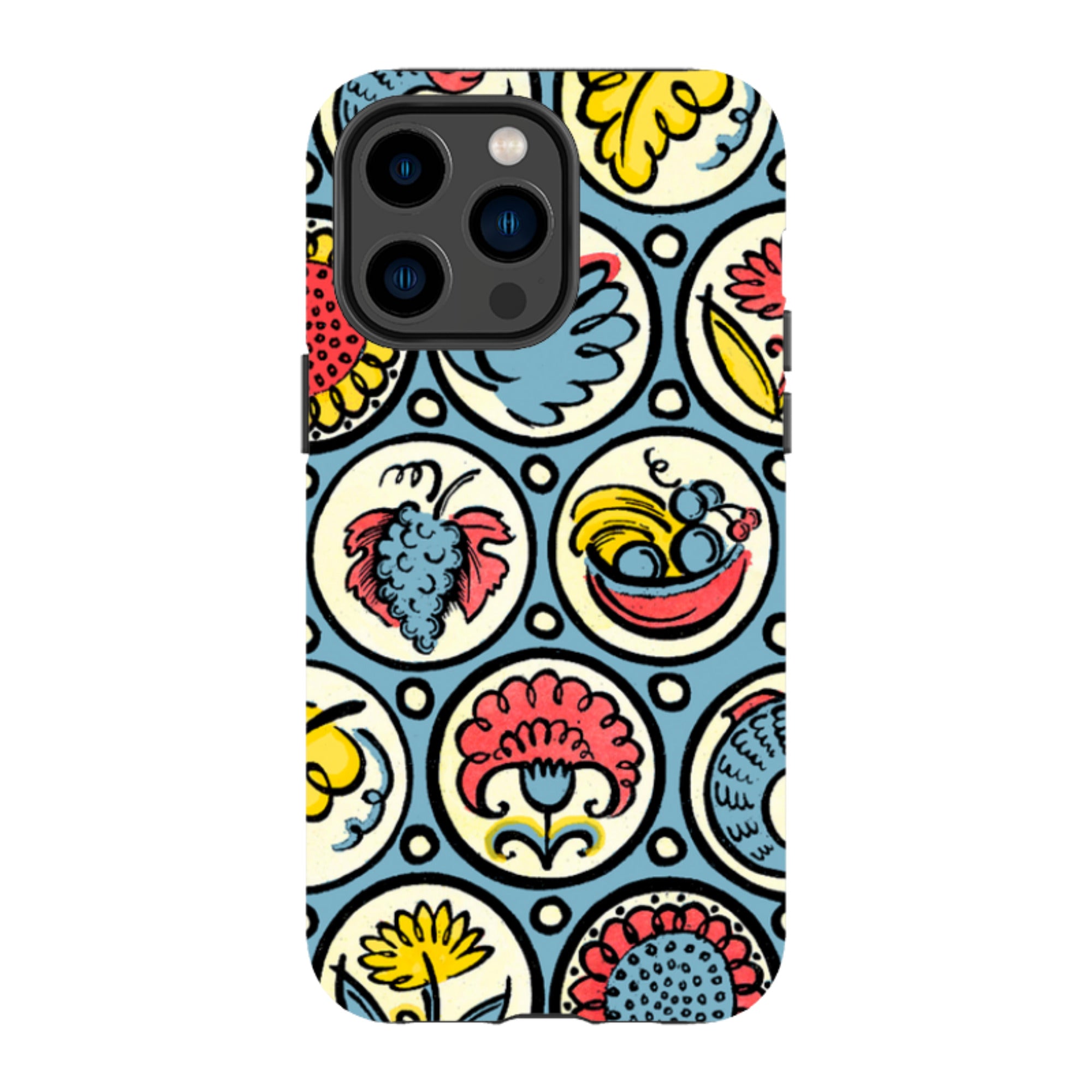 iPhone Tough Case - Birds, Fish & Fruit By Cressida Bell