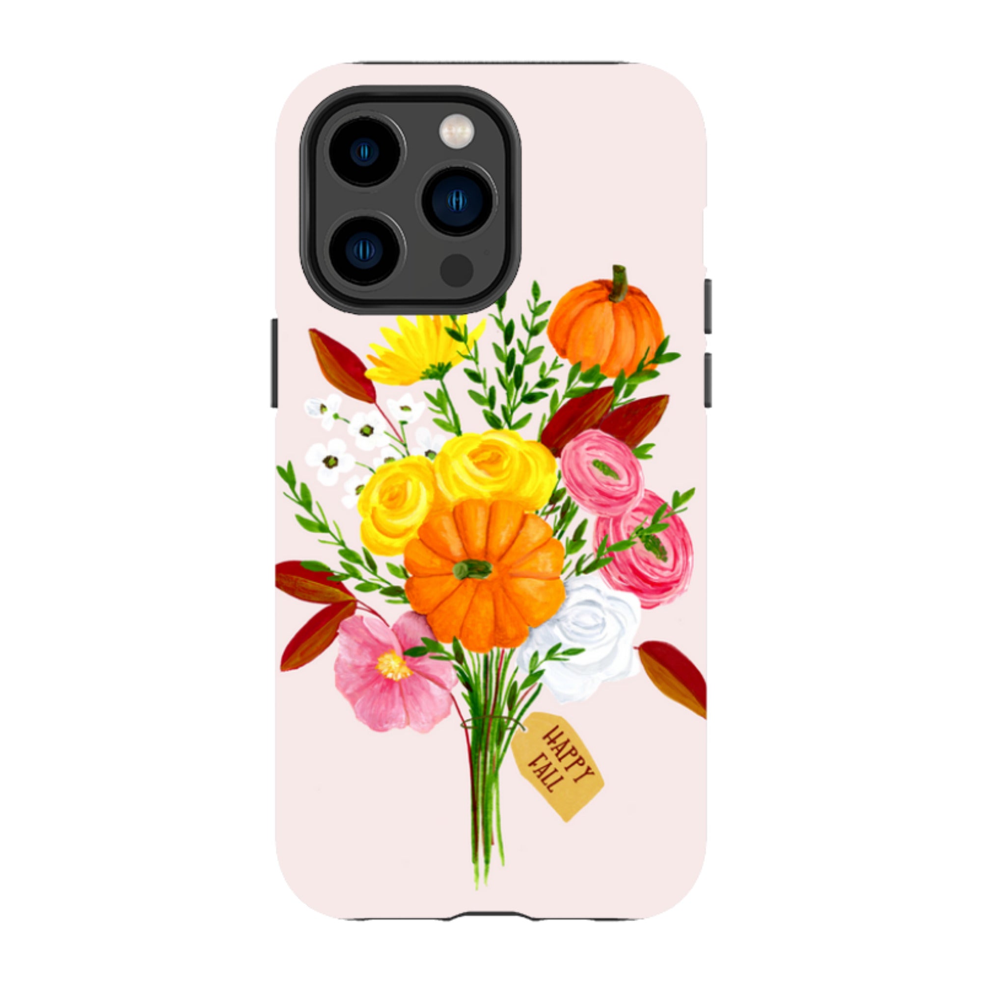 iPhone Tough Case - Happy Fall Florals By Abby Jacobs