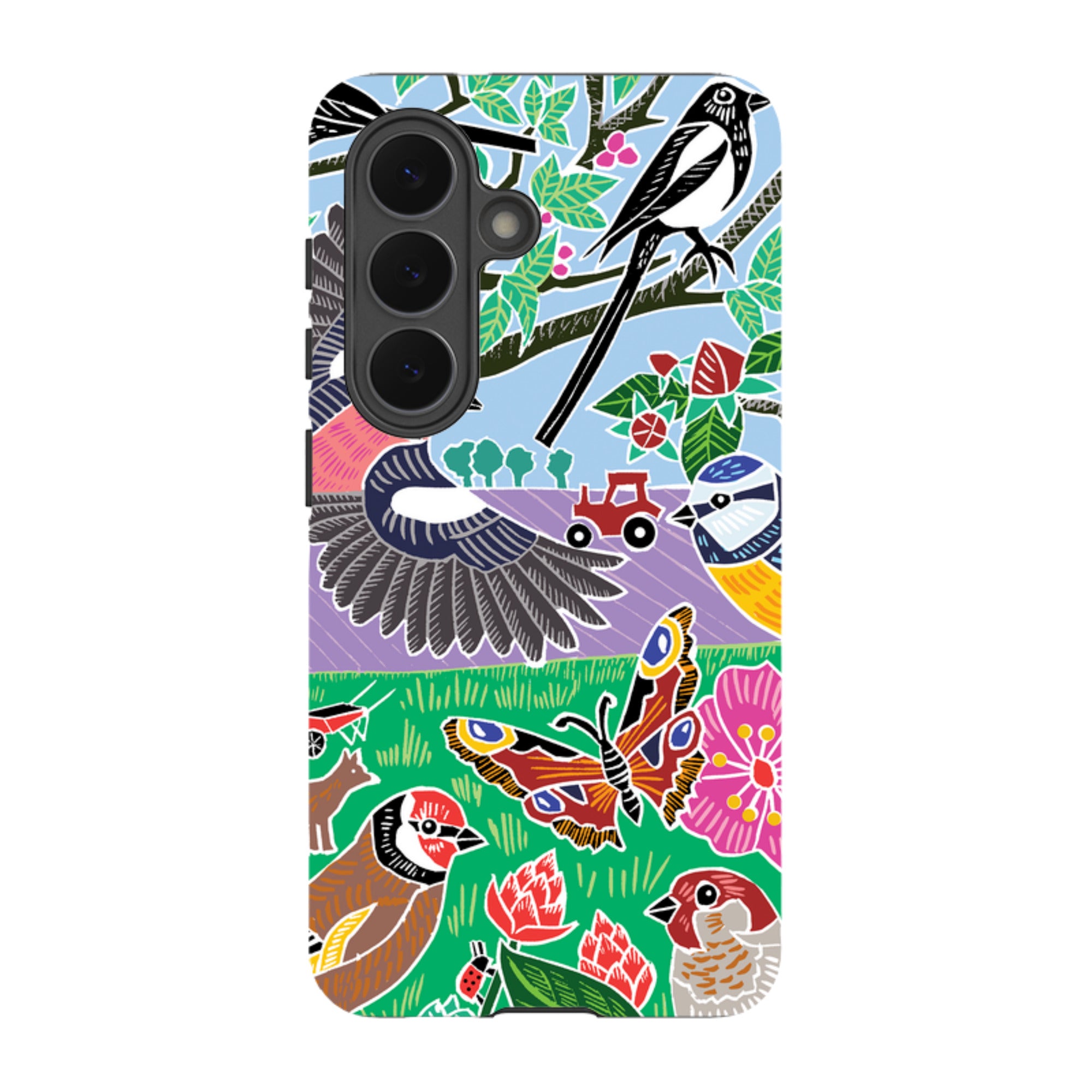 Samsung Tough Case - Garden Bird Jigsaw B By Kate Heiss