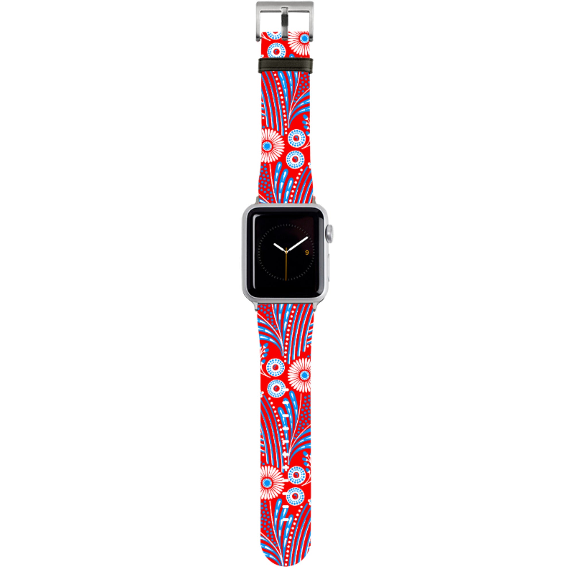 Red Bouqet Apple Watch Strap By Cressida Bell