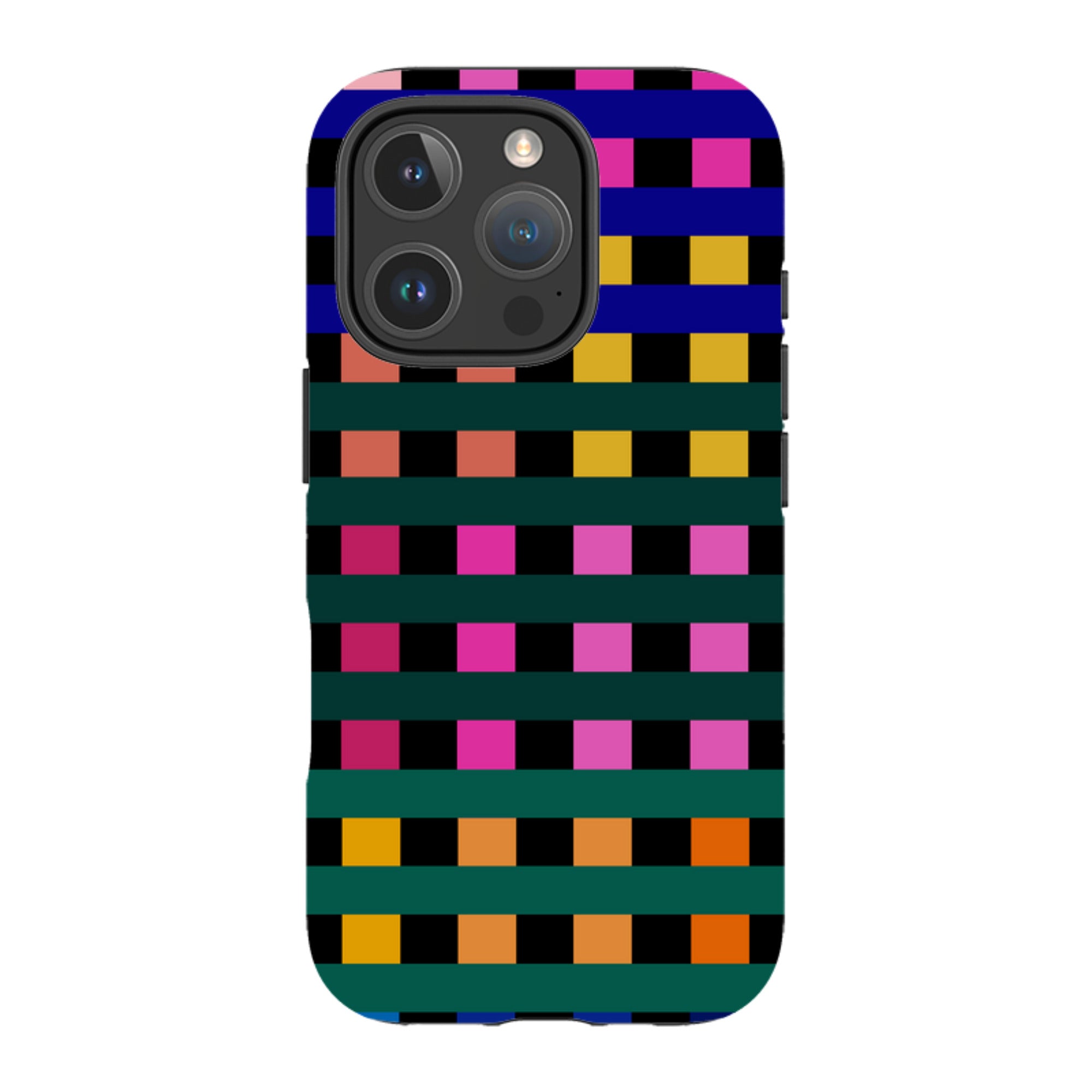 iPhone Tough Case - Newton Check By Kitty Joseph