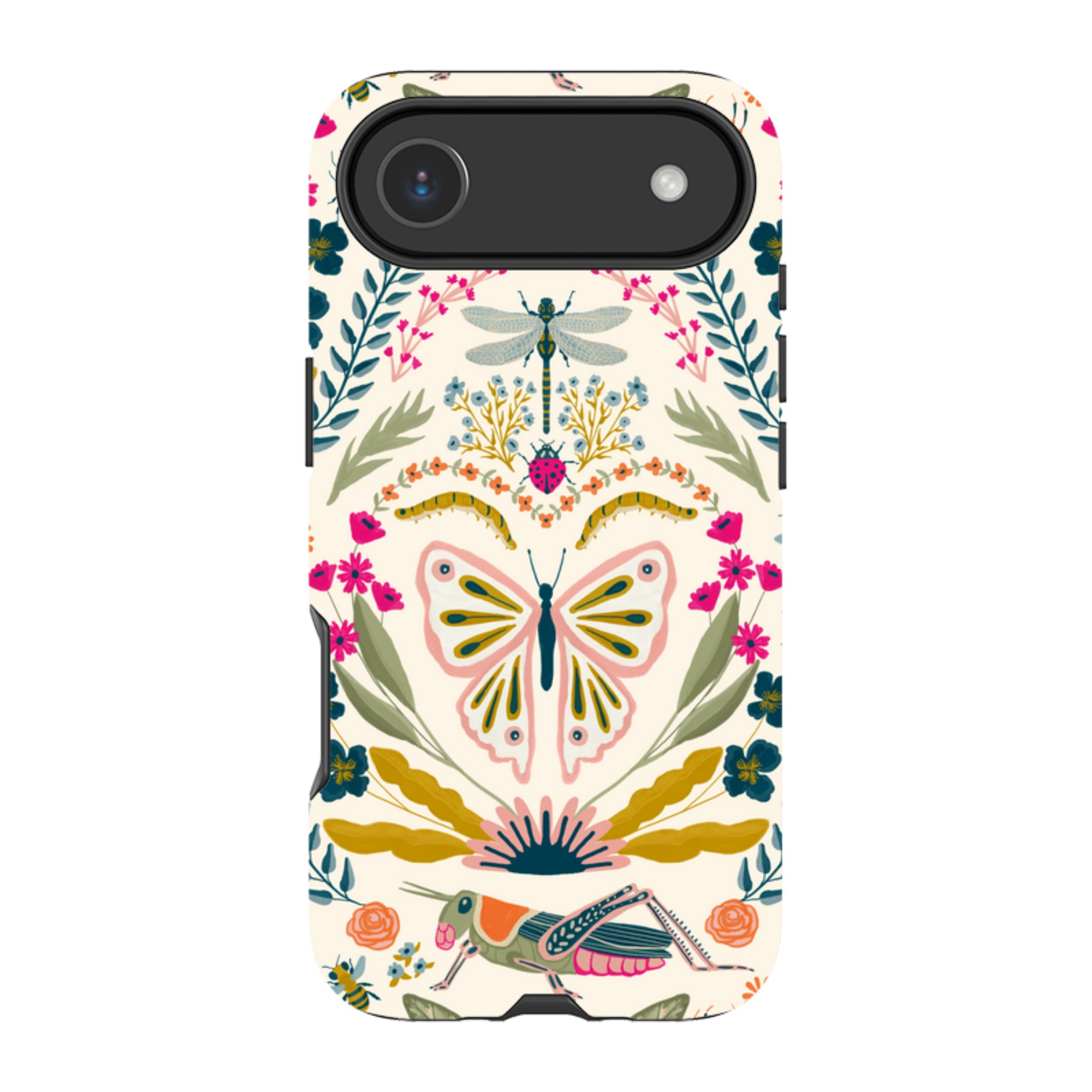 iPhone Case - Butterfly Floral By Abby Jacobs