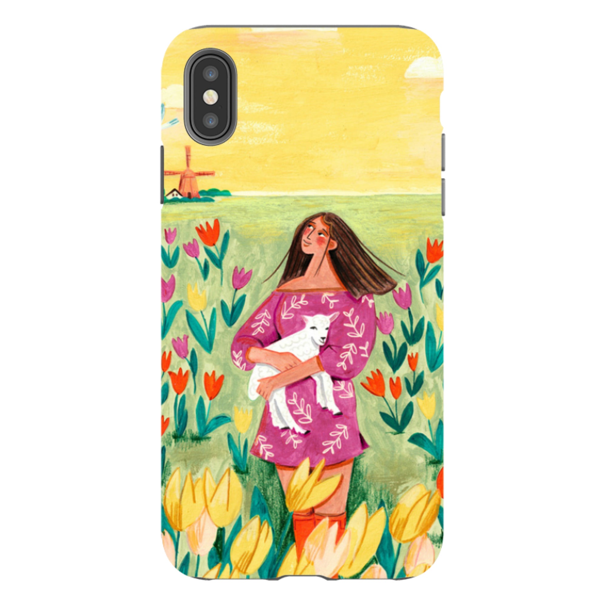 iPhone Tough Case - Coming Home By Caroline Bonne Muller