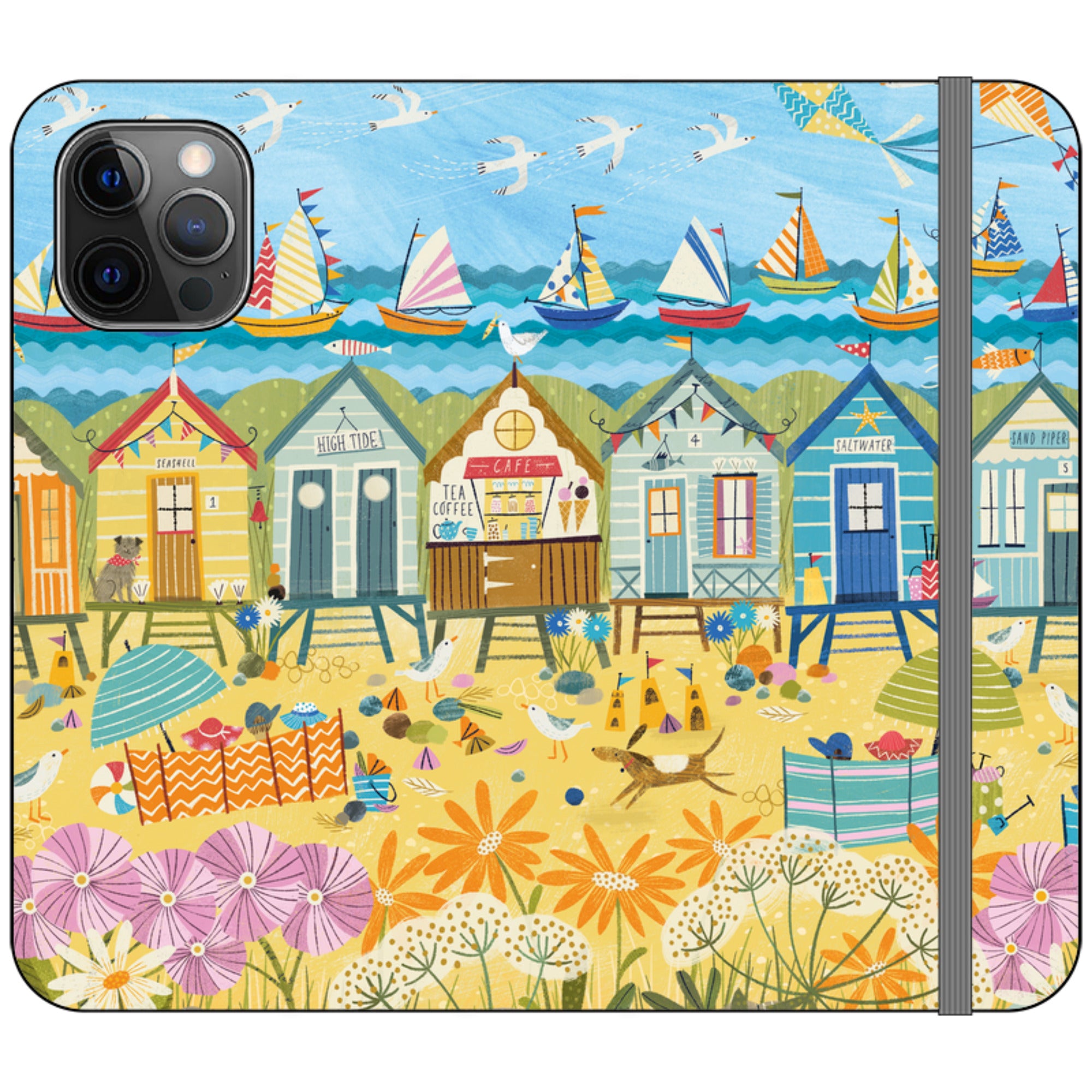 Beachy Days Wallet Case By Ali Brookes