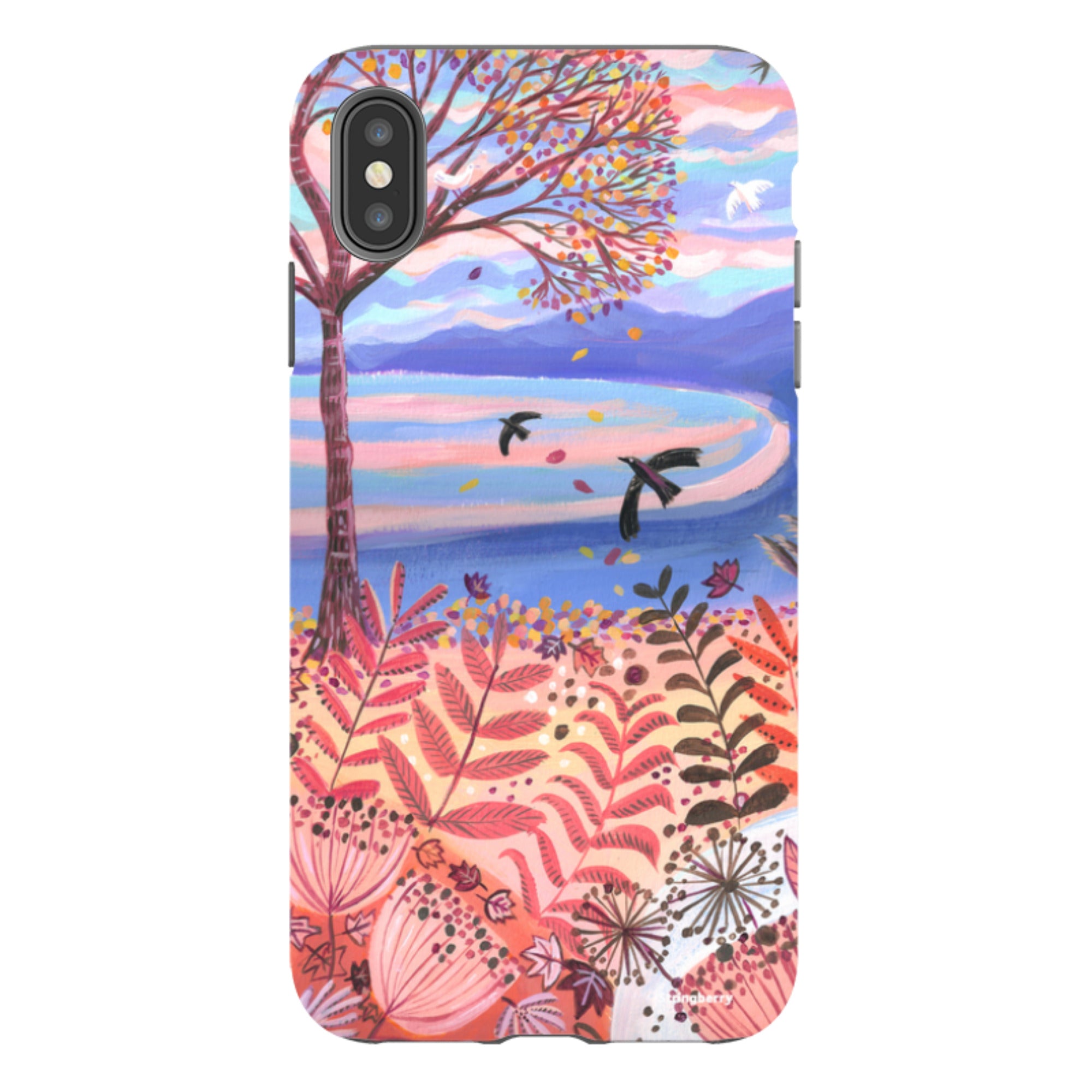 iPhone Tough Case - Autumn Coast By Mary Stubberfield