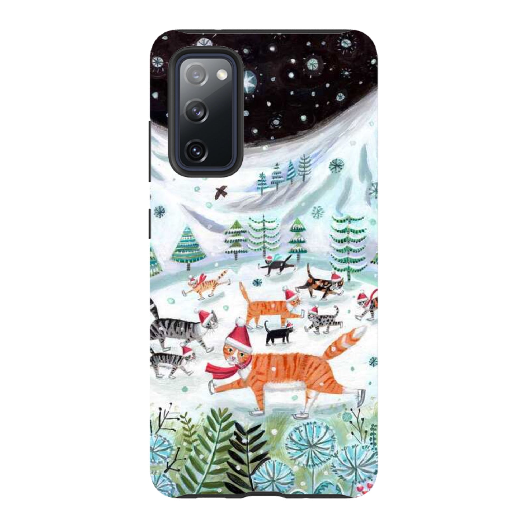 Samsung Tough Case - Cats On Ice By Mary Stubberfield