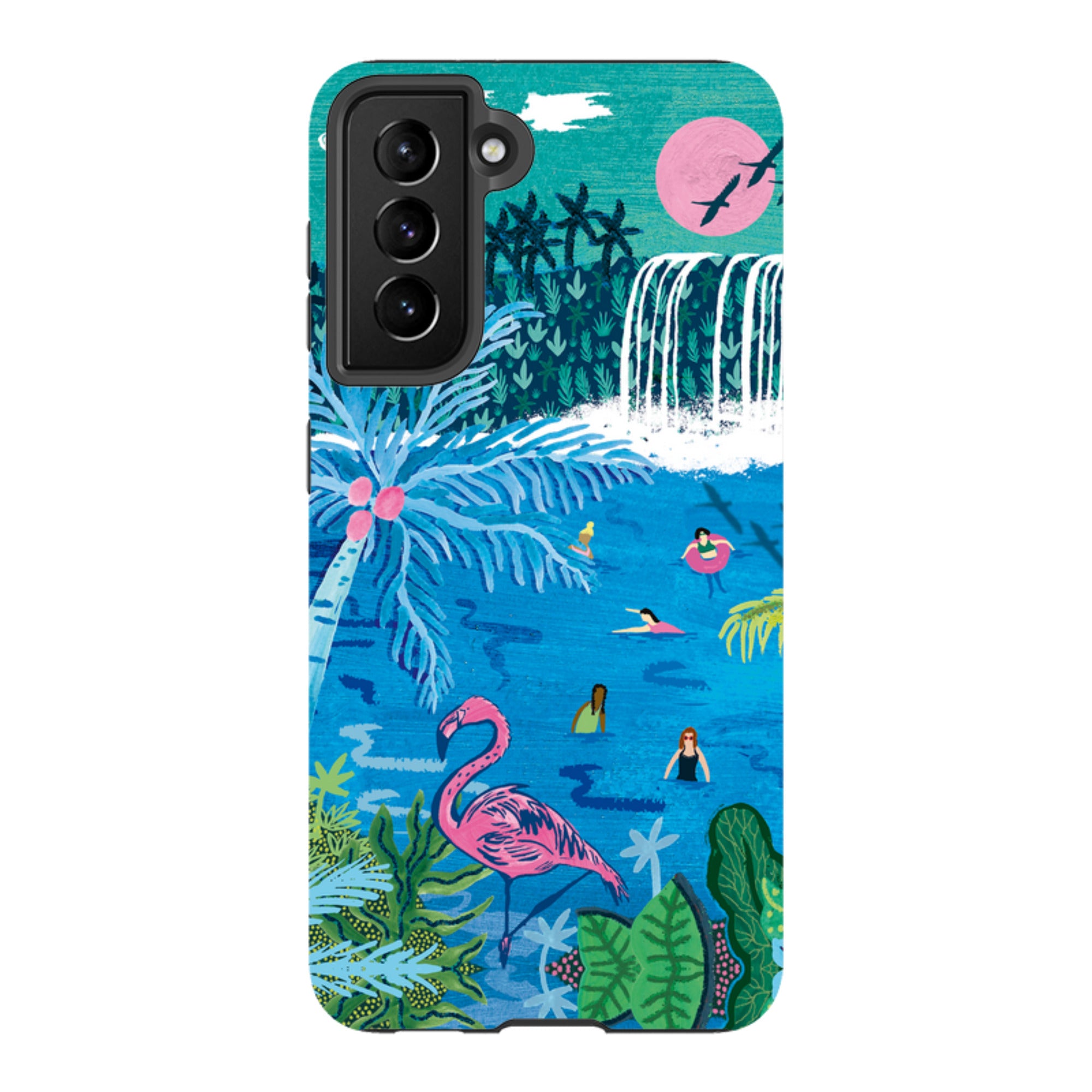 Samsung Tough  Case - Palm Pool By Emma Frances Grant