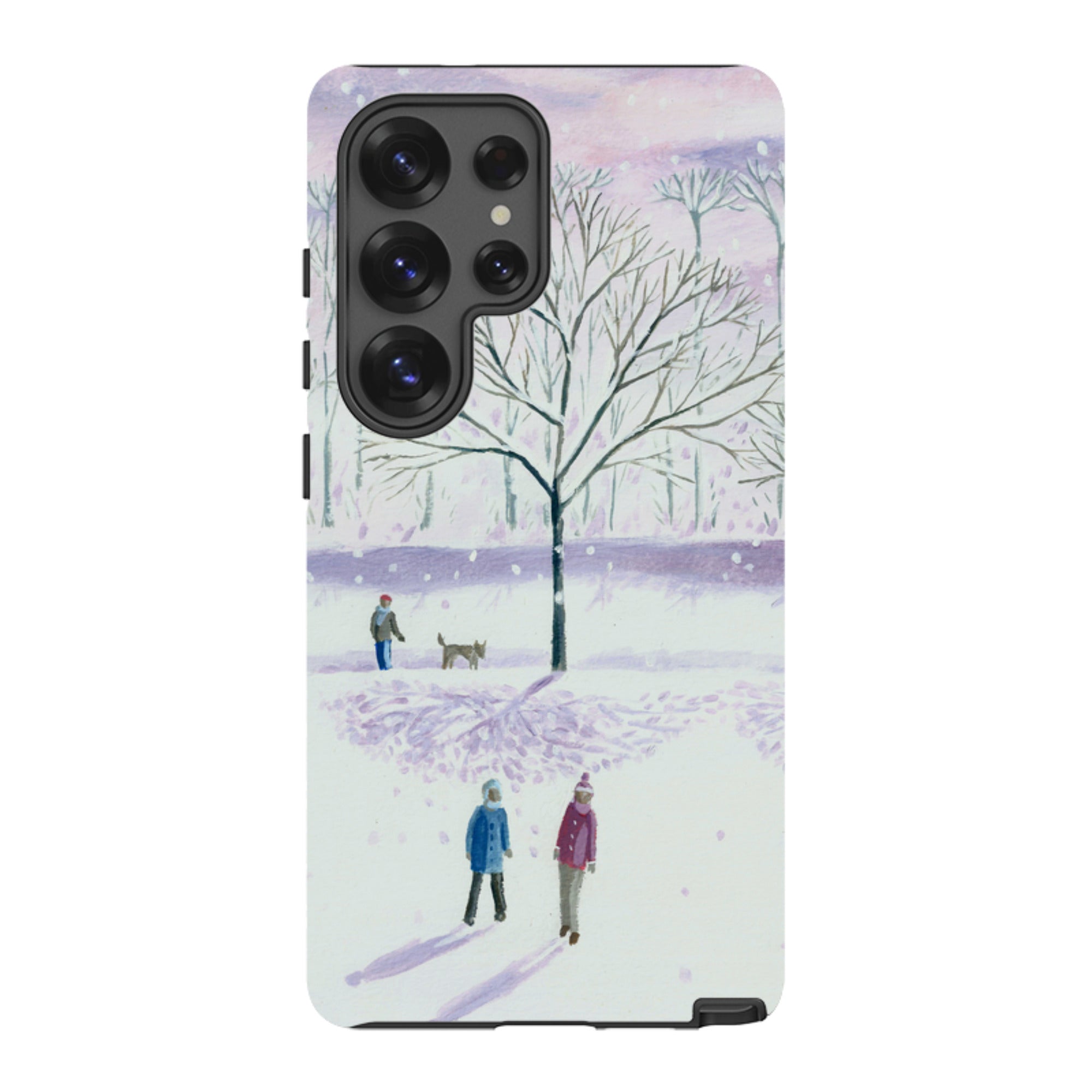 Samsung Tough Case - Xmas Park By Mary Stubberfield