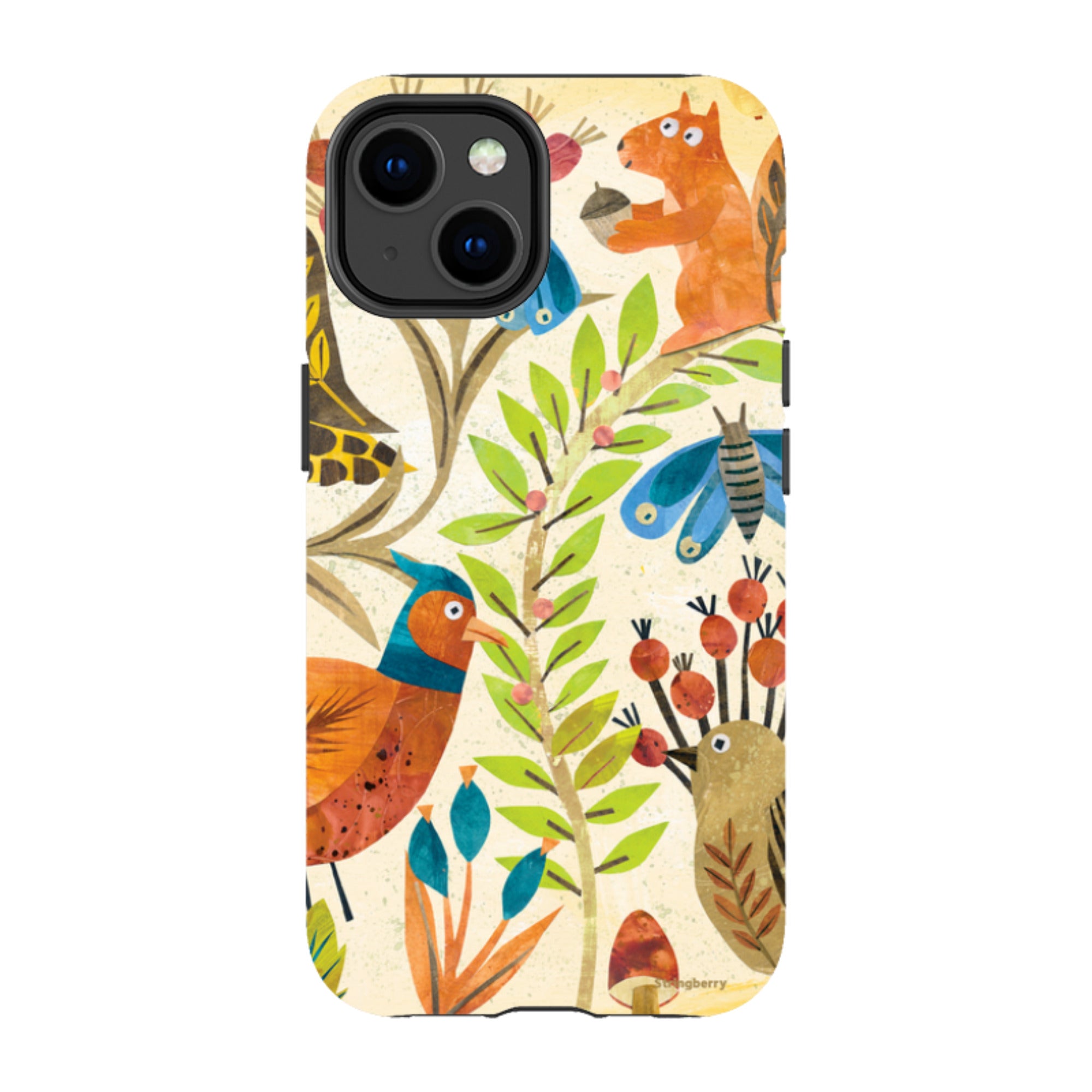 iPhone MagSafe Tough Case - Woodland Friends By Tracey English