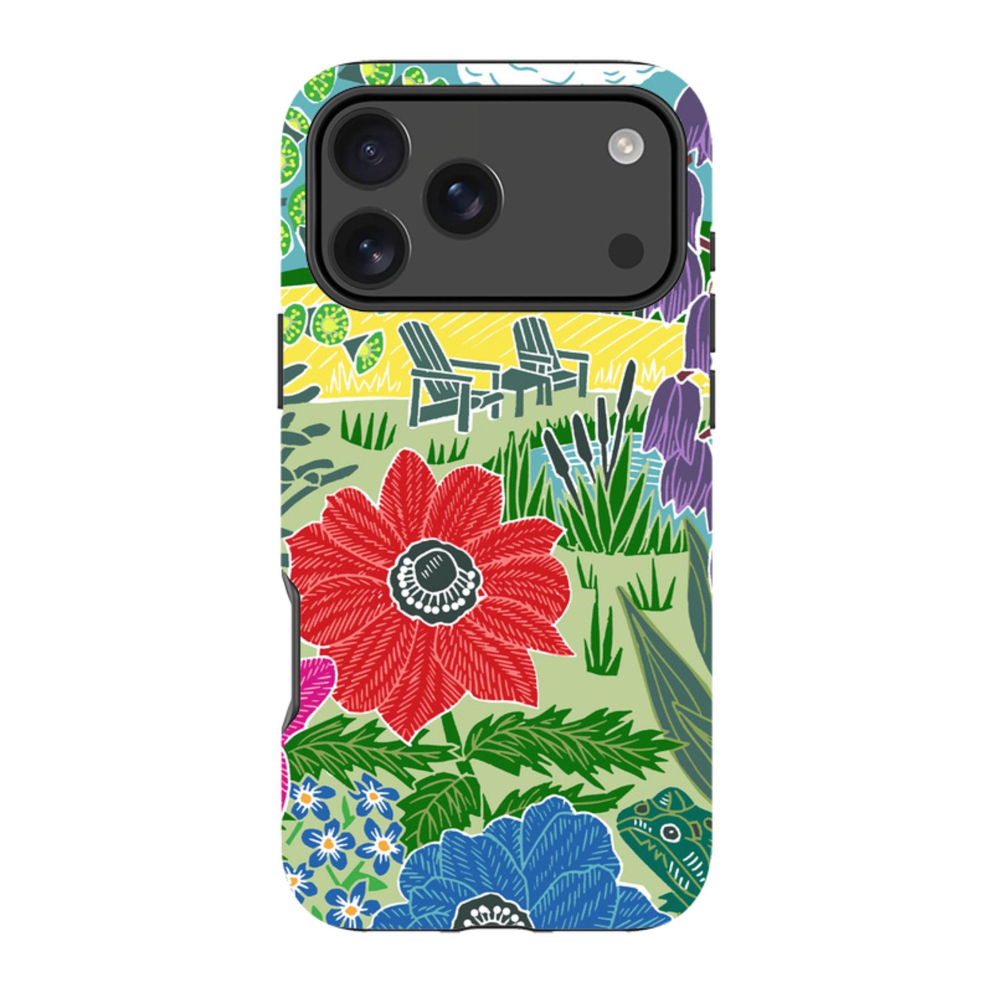 iPhone Tough Case - Camassias By kate Heiss