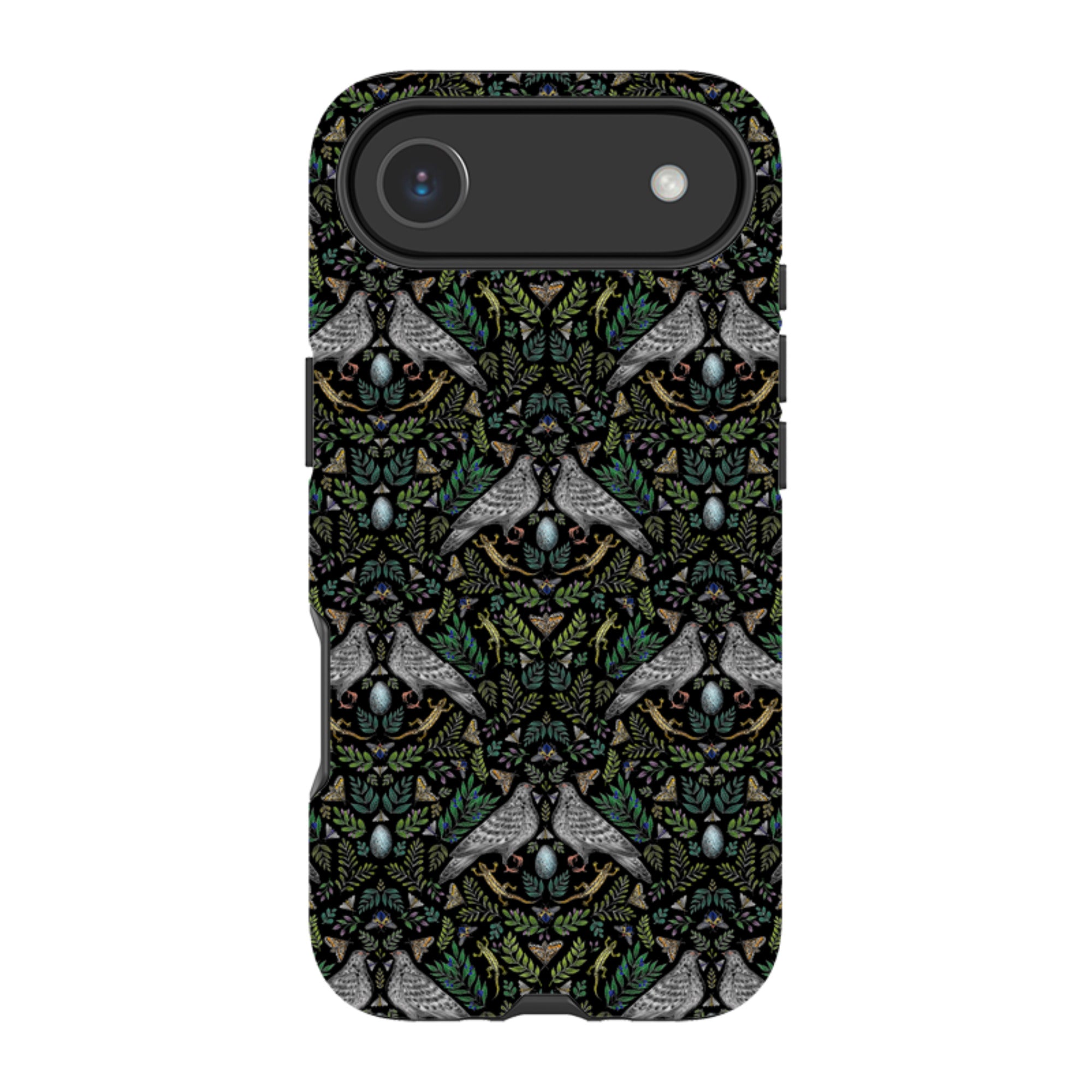 iPhone Tough Case - Dove Pattern By Catherine Rowe