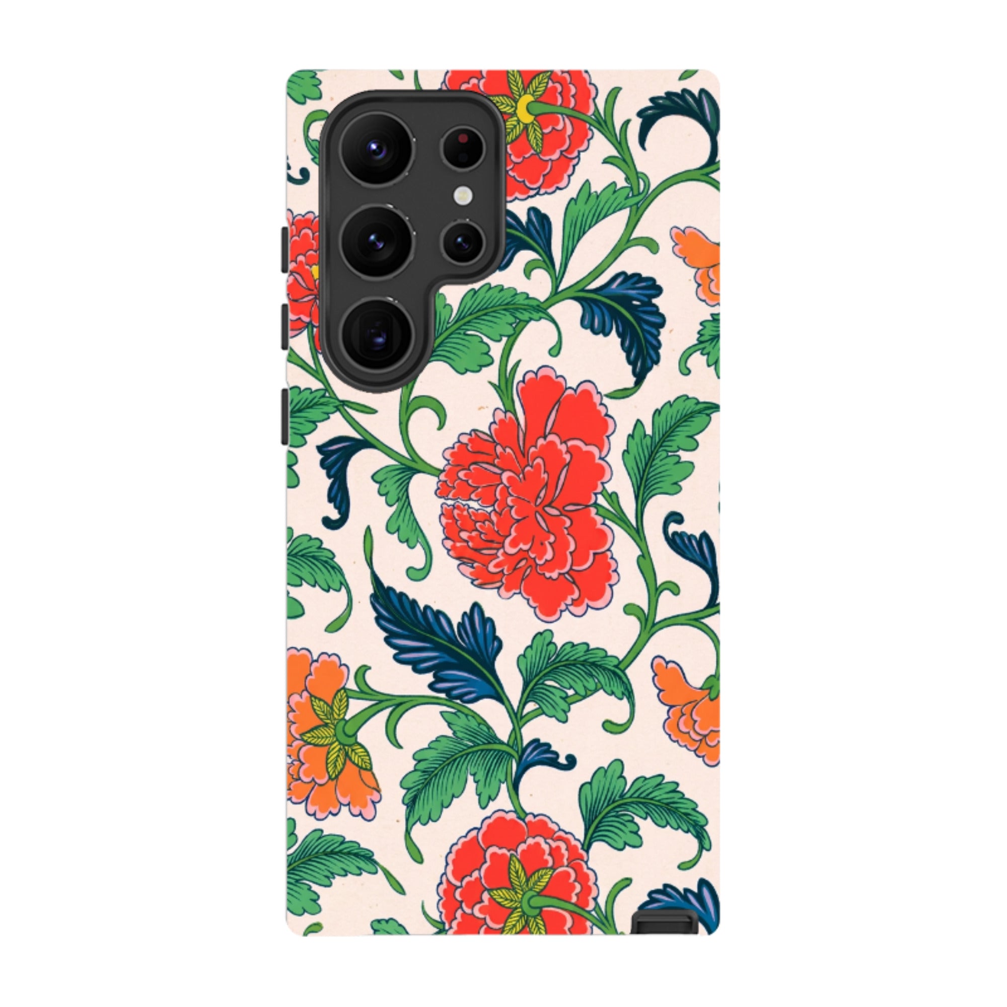 Samsung Tough Case - Vintage Peony Floral