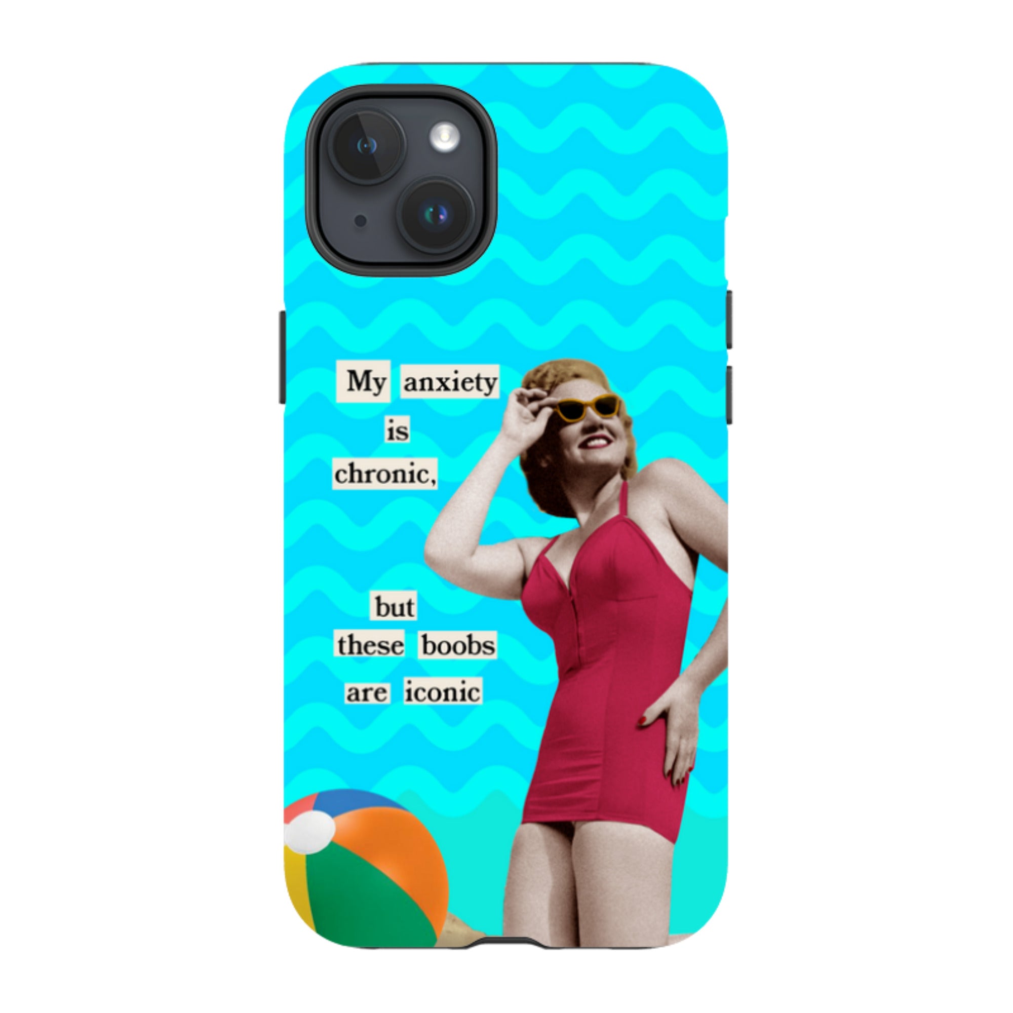 iPhone Tough Case - Boobs By Clare Jordan