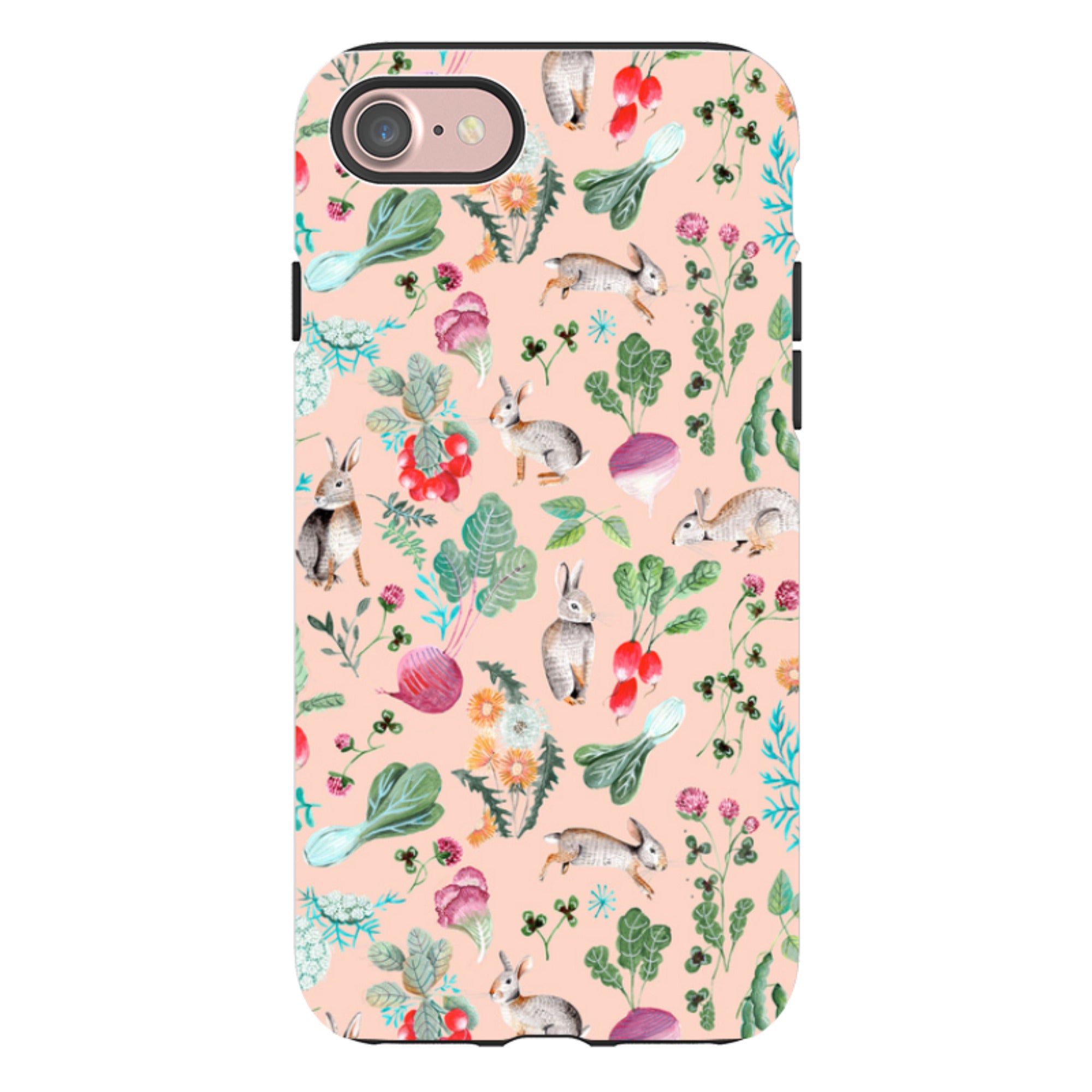 iPhone Tough Case - Rabbits By Caroline Bonne Muller