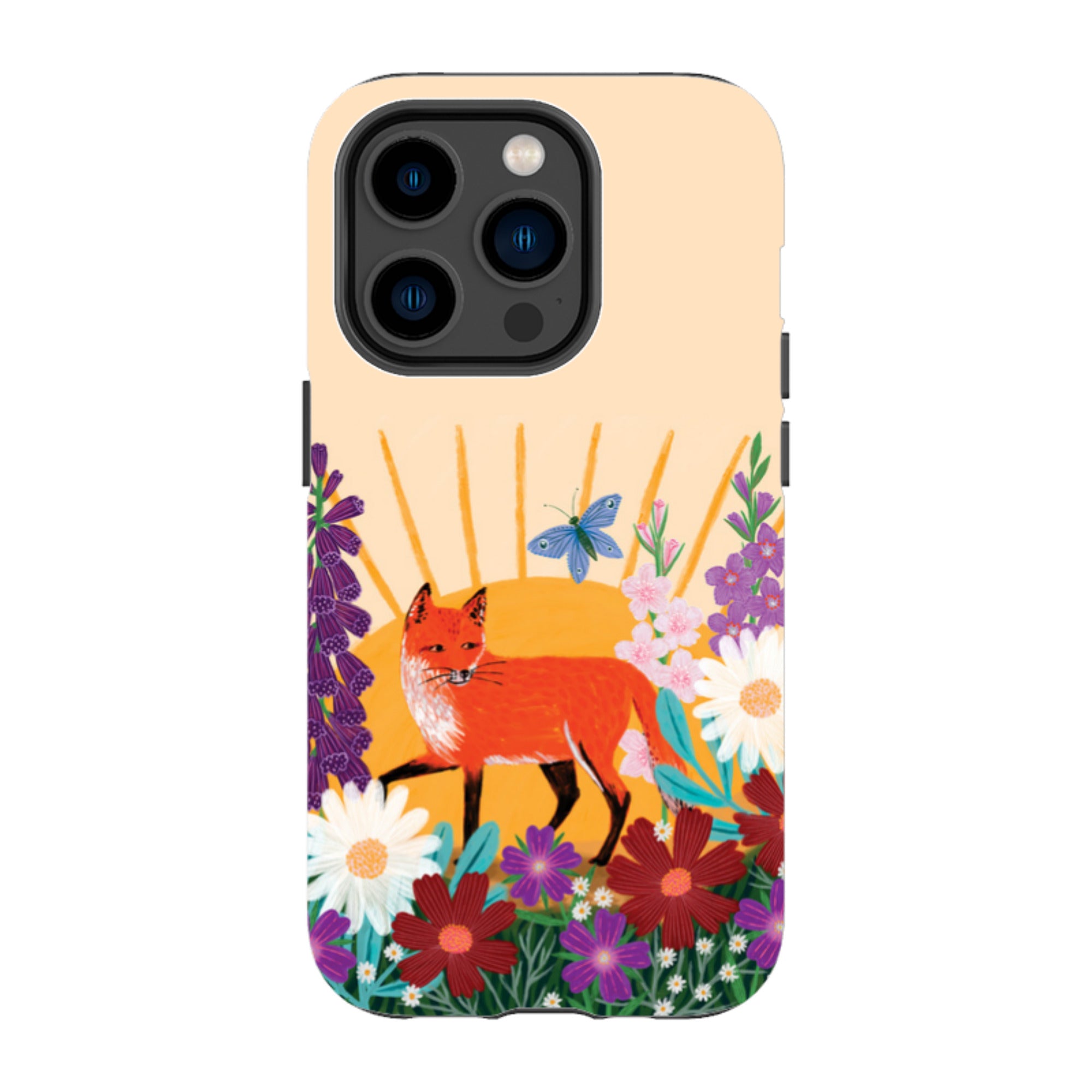 iPhone Tough Case - Summer Fox By Lee Foster Wilson