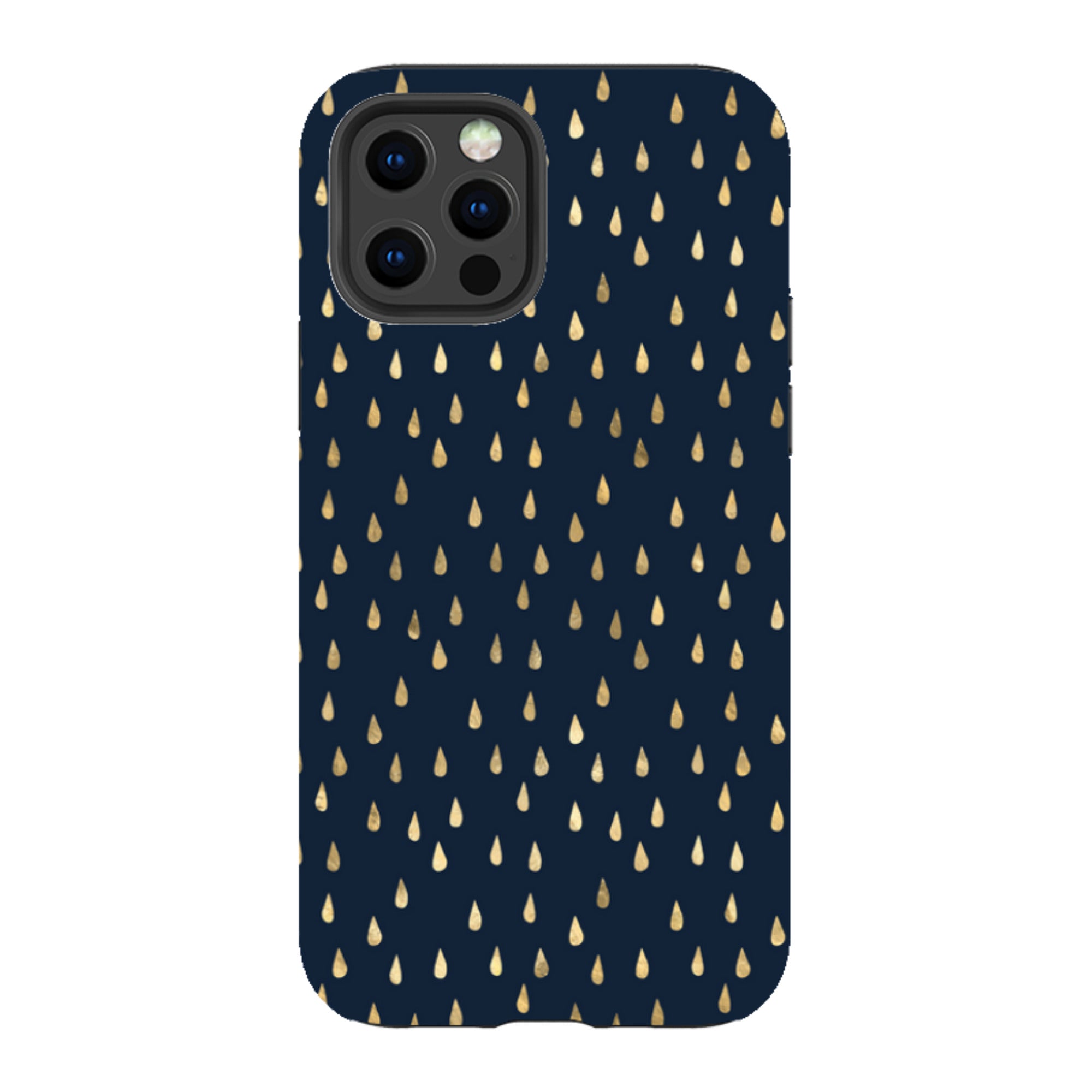 iPhone Tough Case - Blue Rain