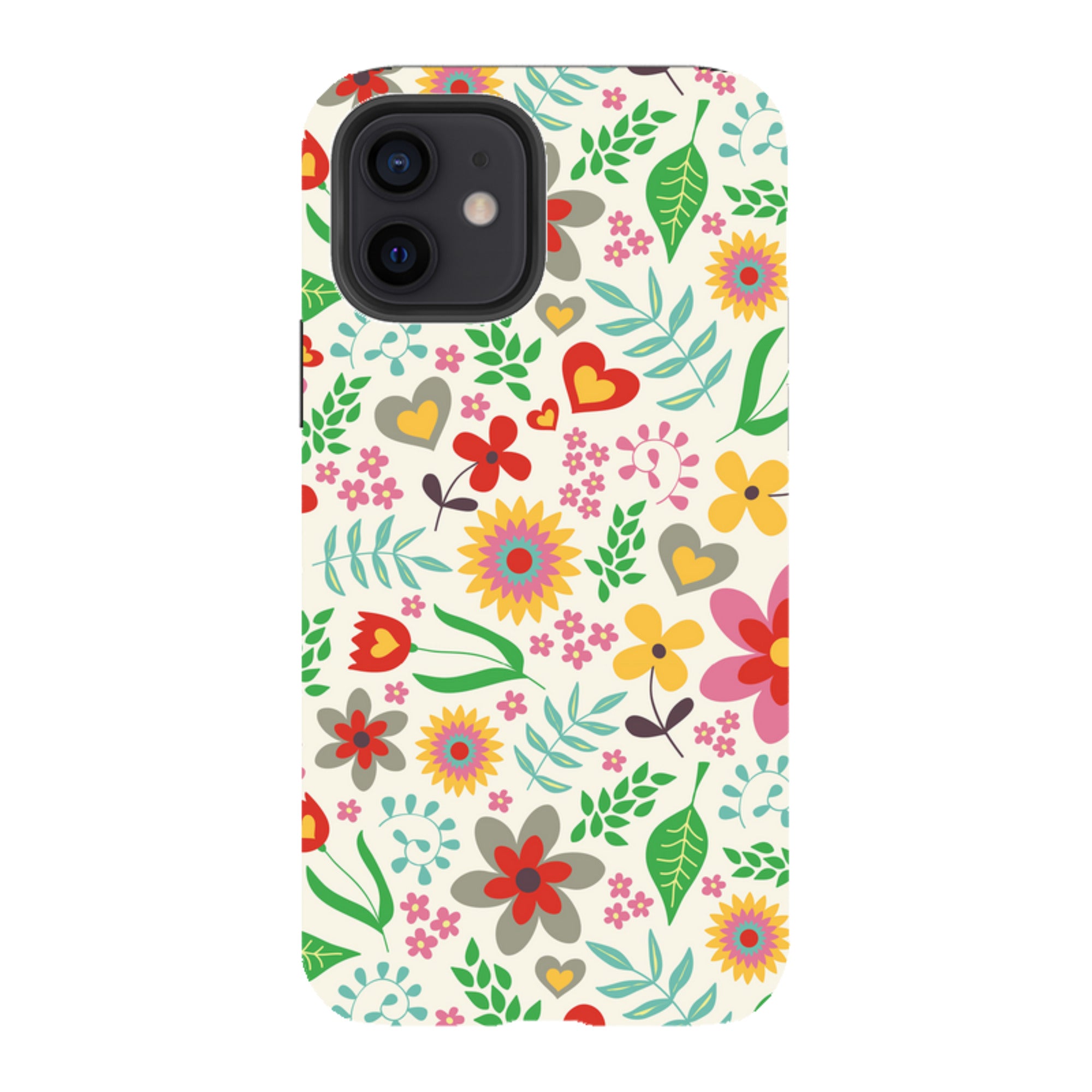 iPhone Tough Case - Folky Floral By Suzy Taylor