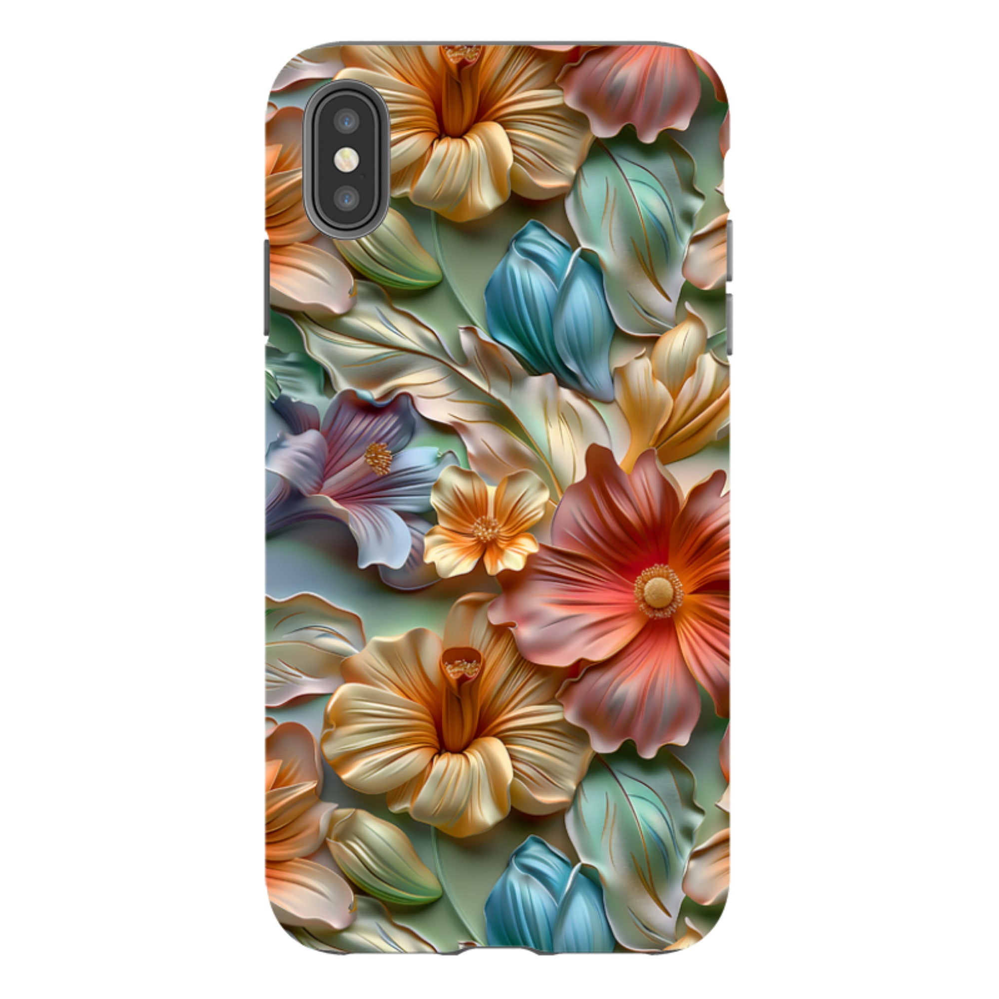 iPhone Tough Case -Dawn Floral