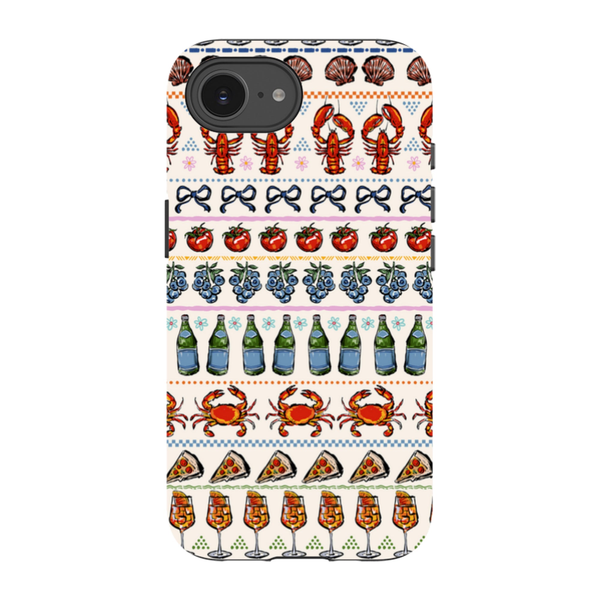 iPhone Case - Crab Pattern