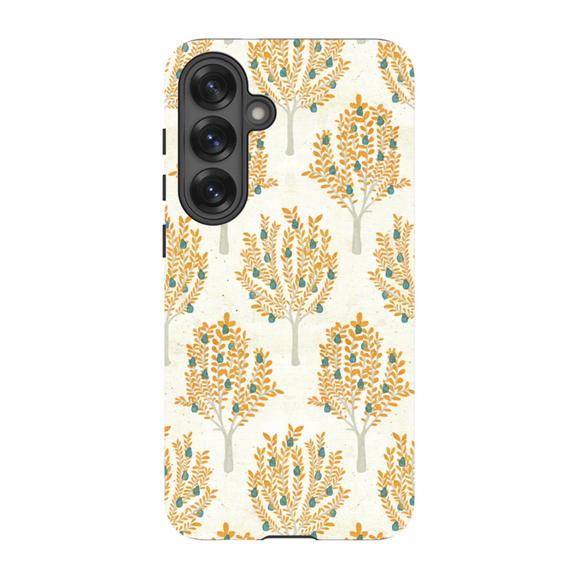 Samsung Tough Case - Pear Trees Cream By Katherine Quinn