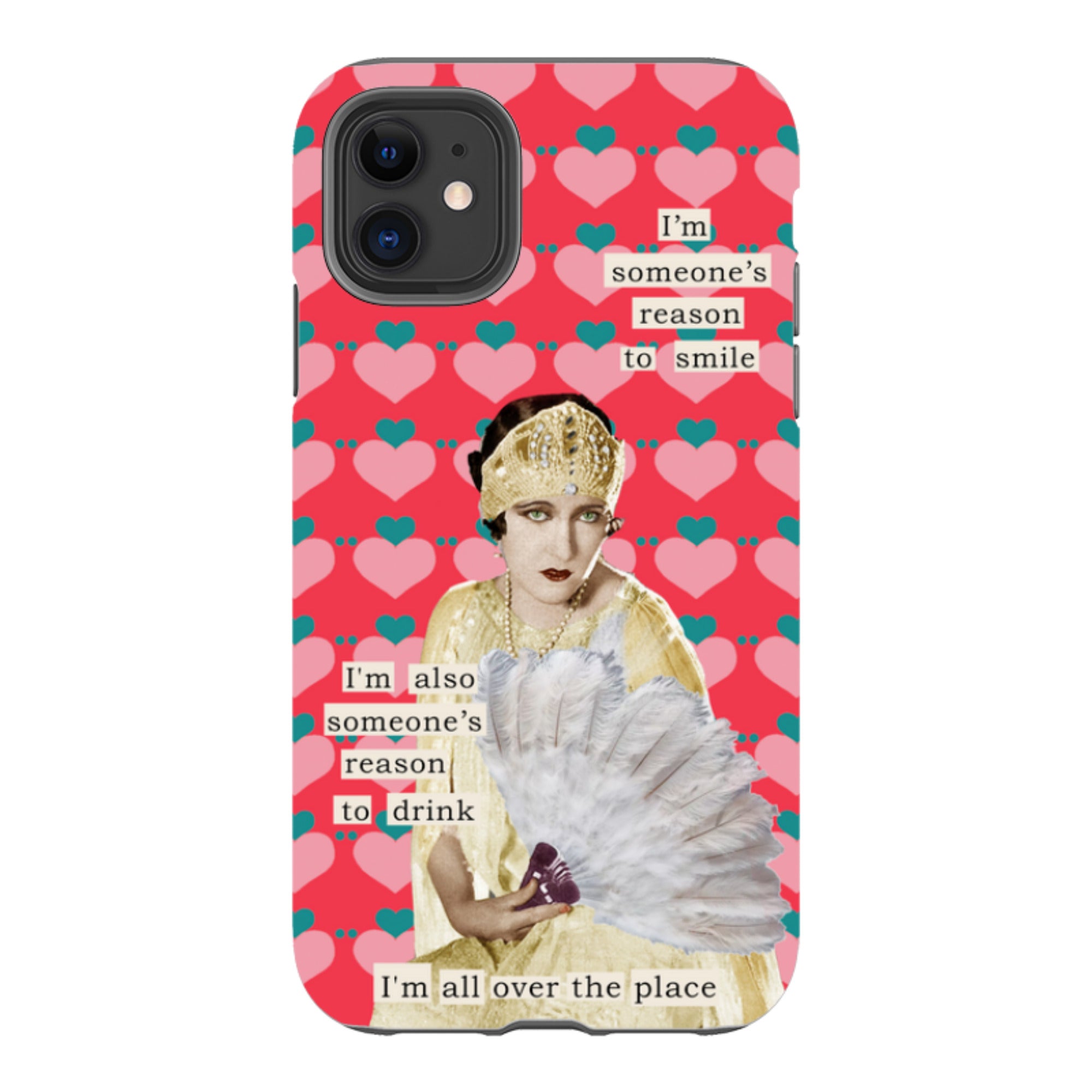 iPhone Tough Case - Someones Reason To Smile By Clare Jordan