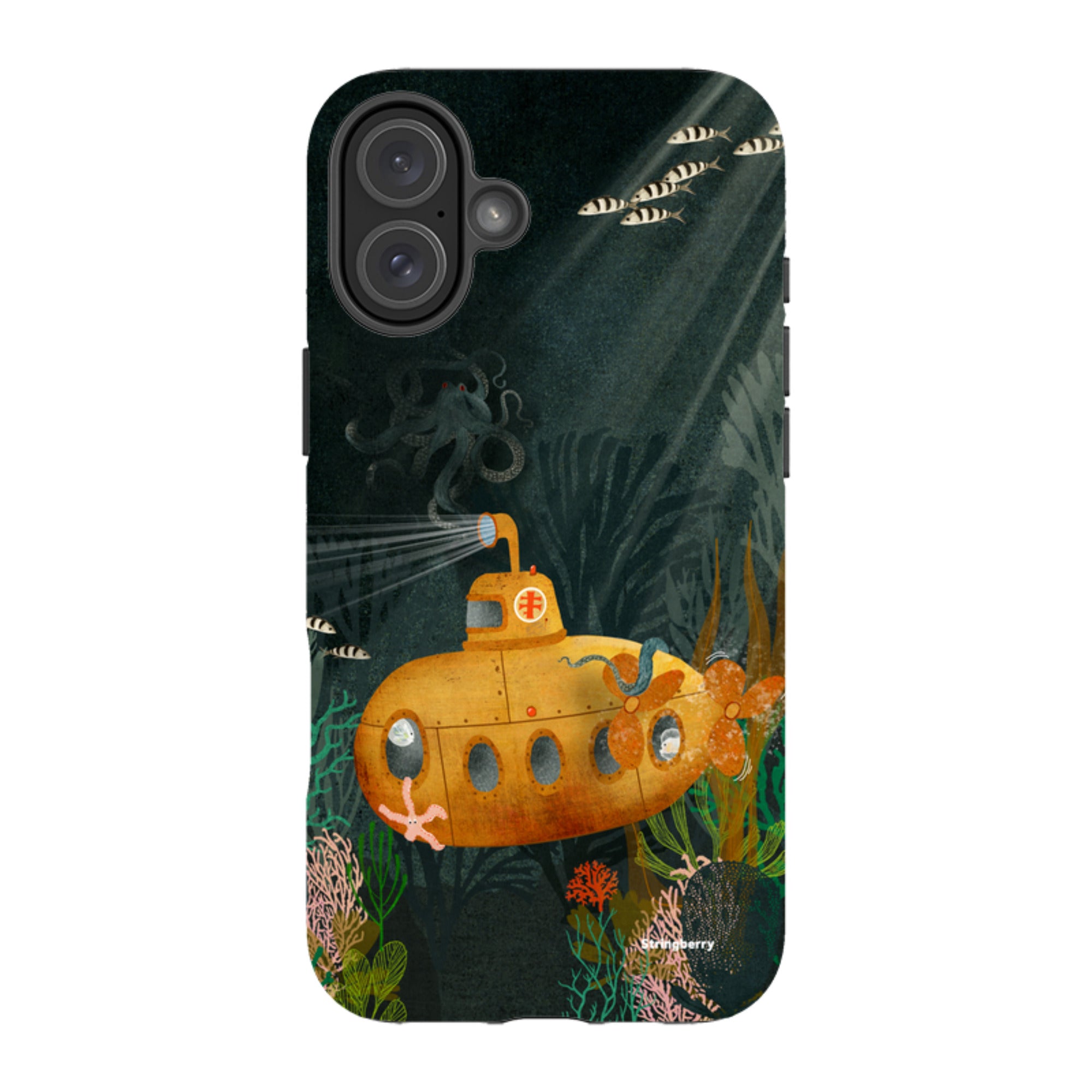 iPhone Tough Case - Submarine By Katherine Quinn