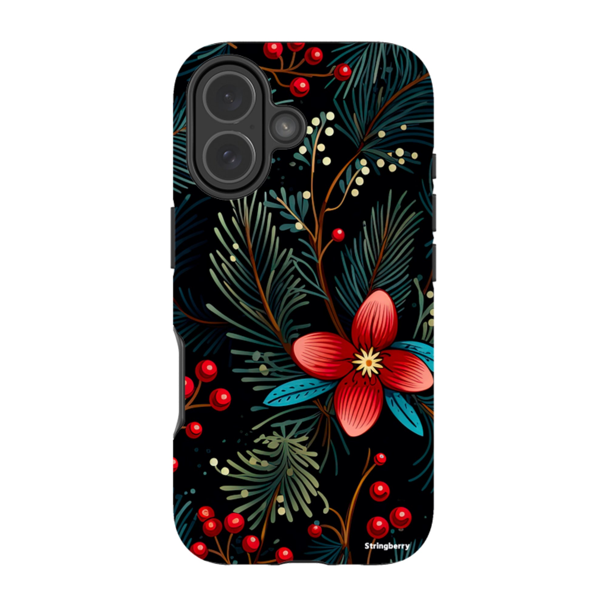 iPhone MagSafe Tough Case - Red Berries