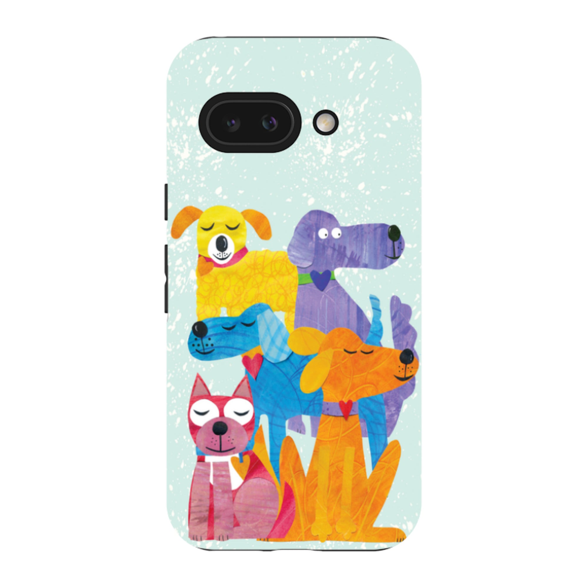 Google Tough Case - Patch Work Pups By Tracey English