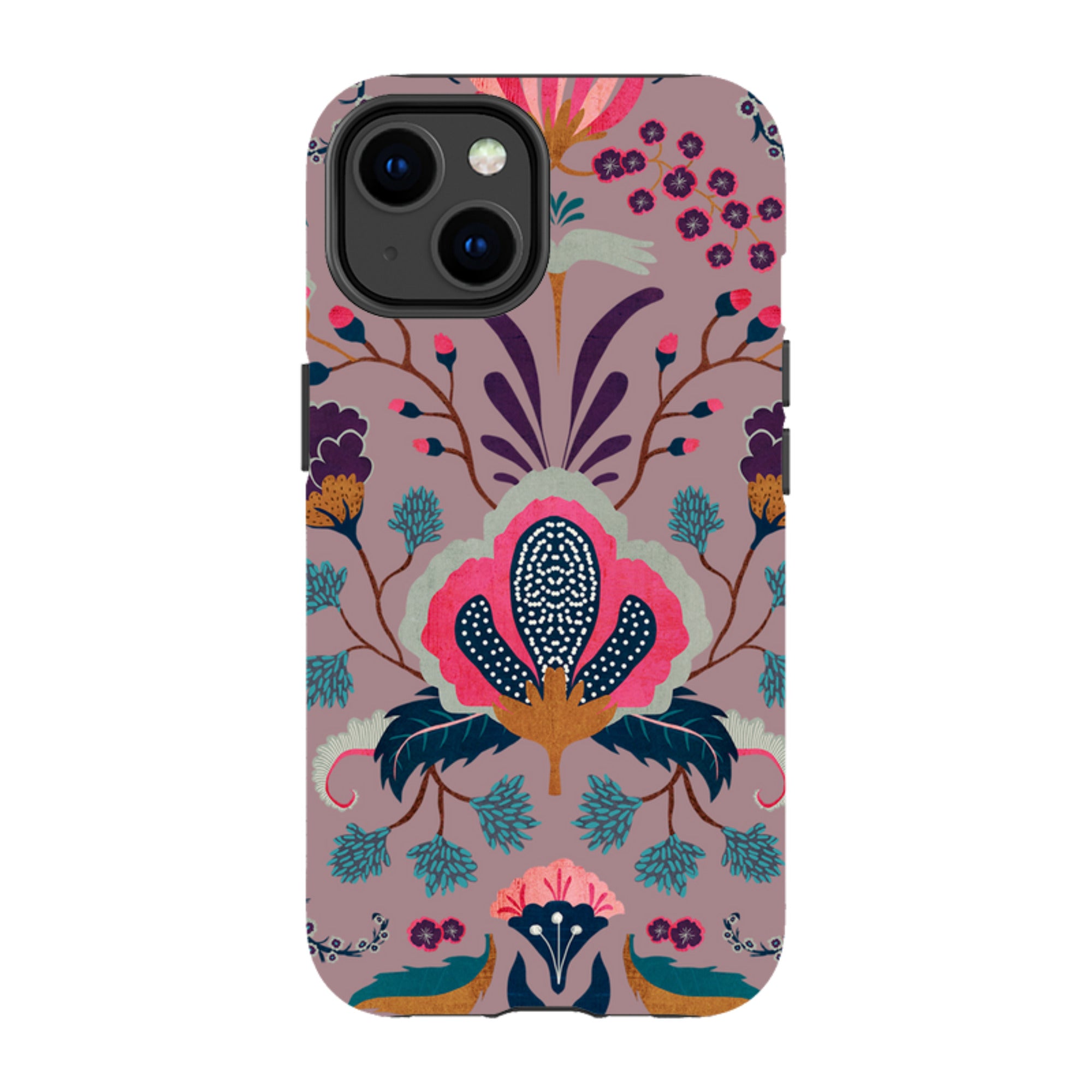 iPhone Tough Case - Folk Floral III By Katherine Quinn
