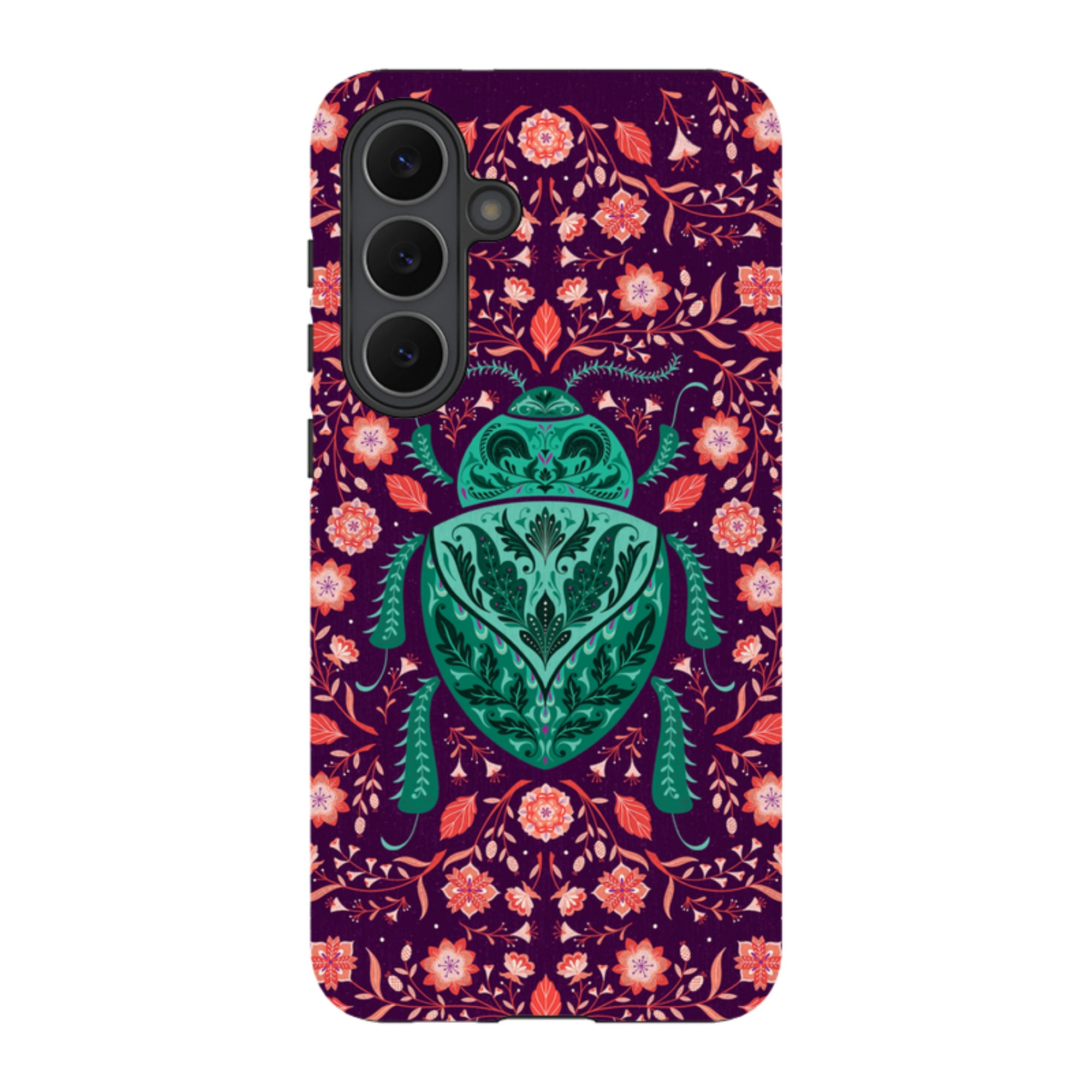 Samsung Tough Case - Beetle By Jenny Zemanek