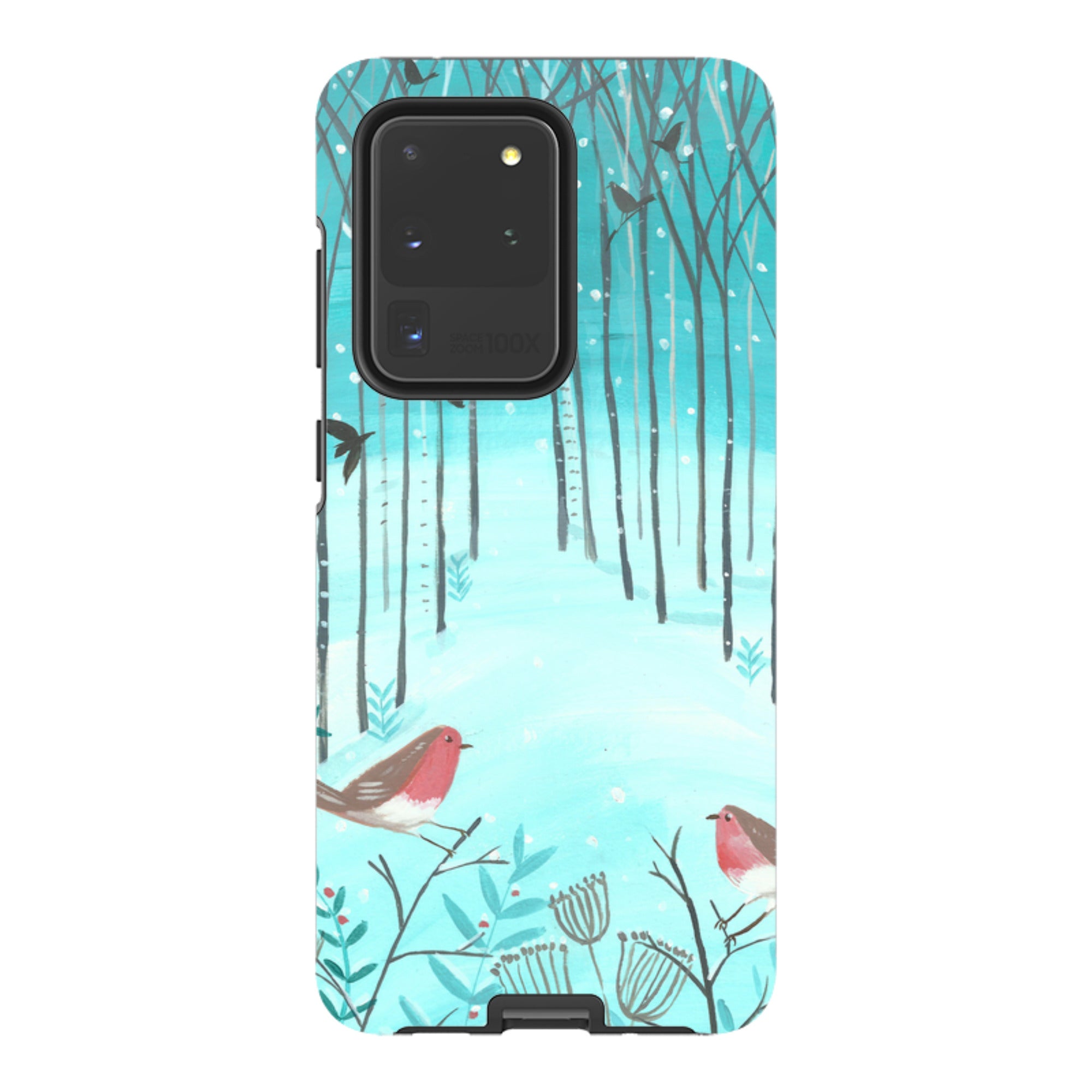 Samsung Tough Case - Winter Forest By Mary Stubberfield