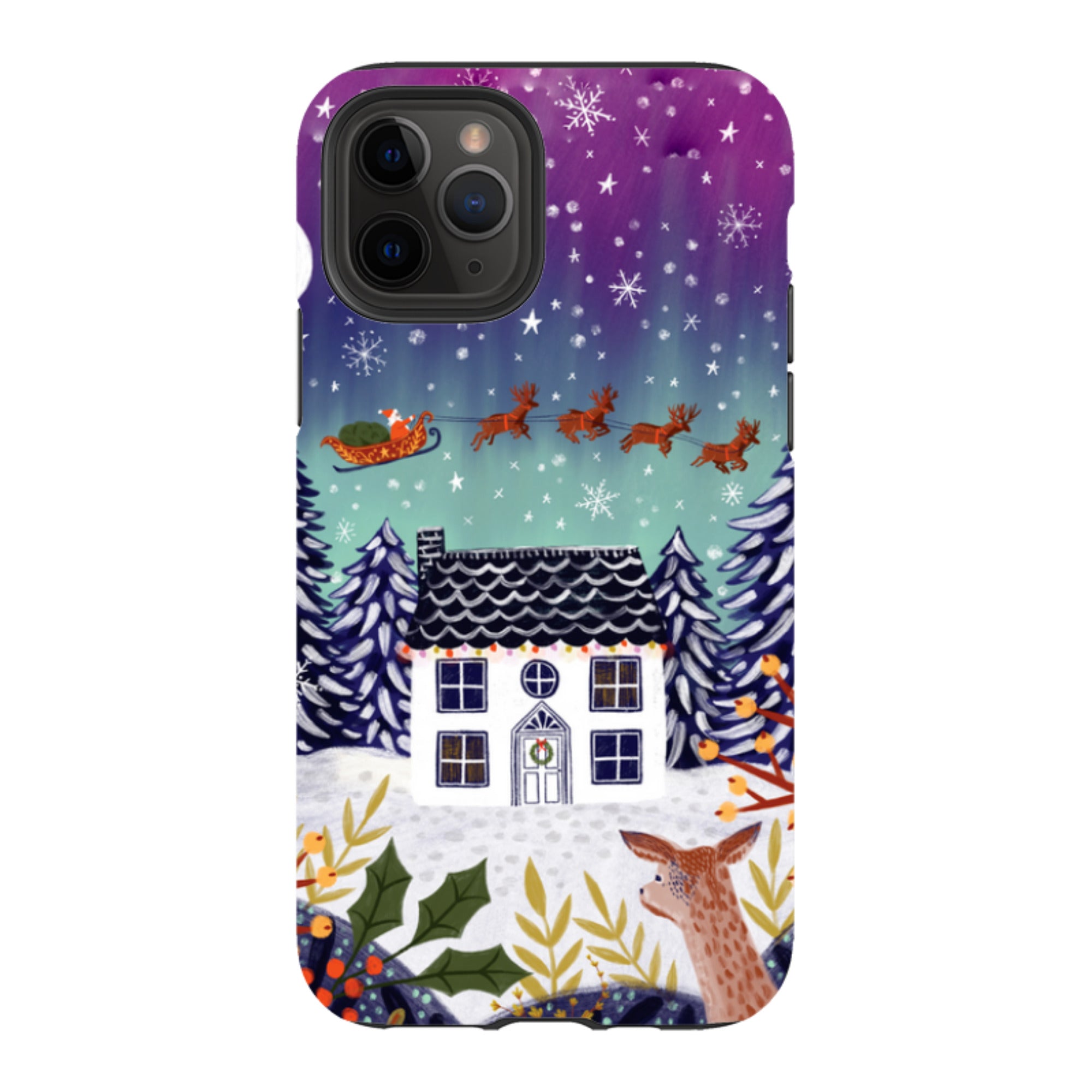iPhone Tough Case - Night Before Christmas By Lee Foster Wilson
