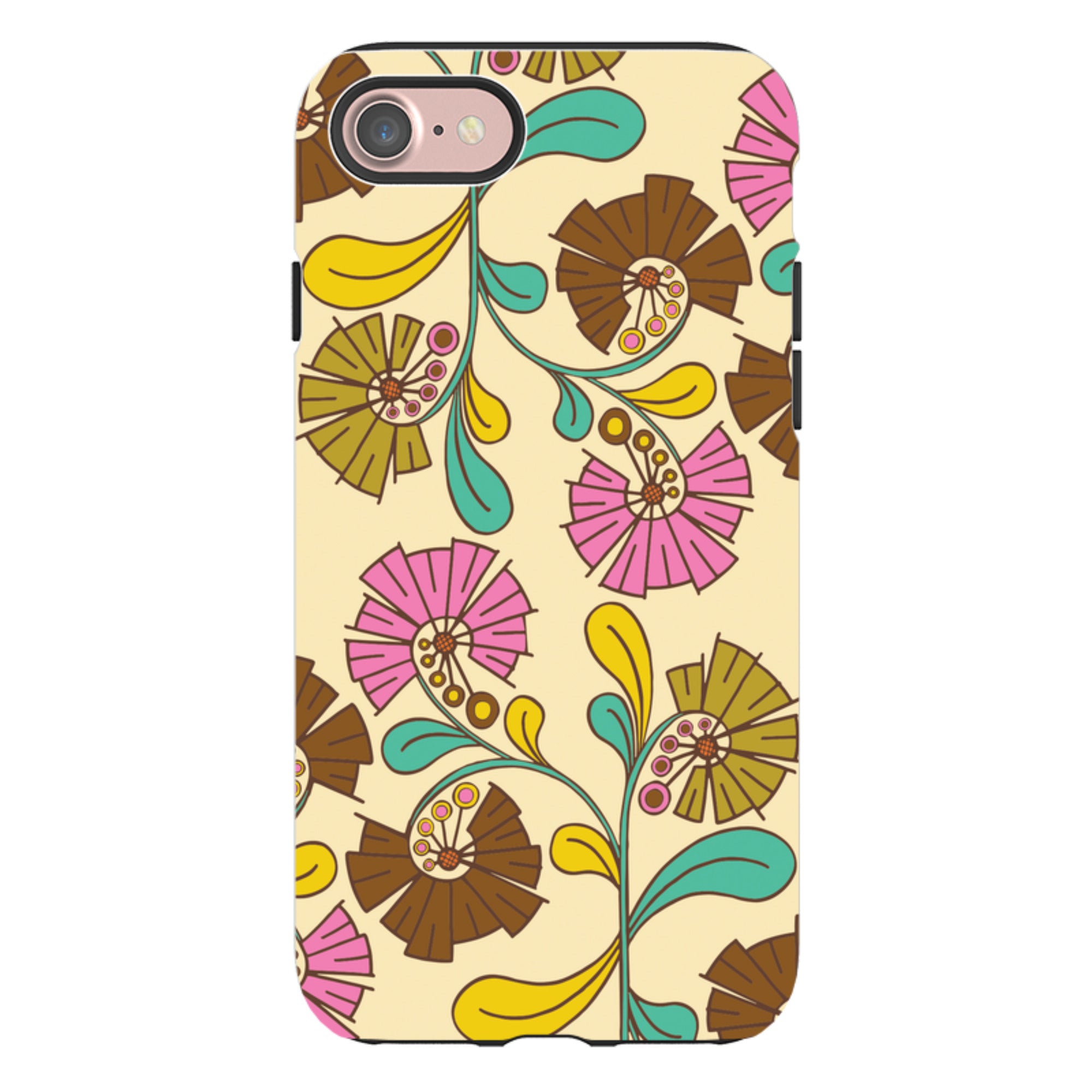 iPhone Tough Case - Fan Flower By Amelia Bowman