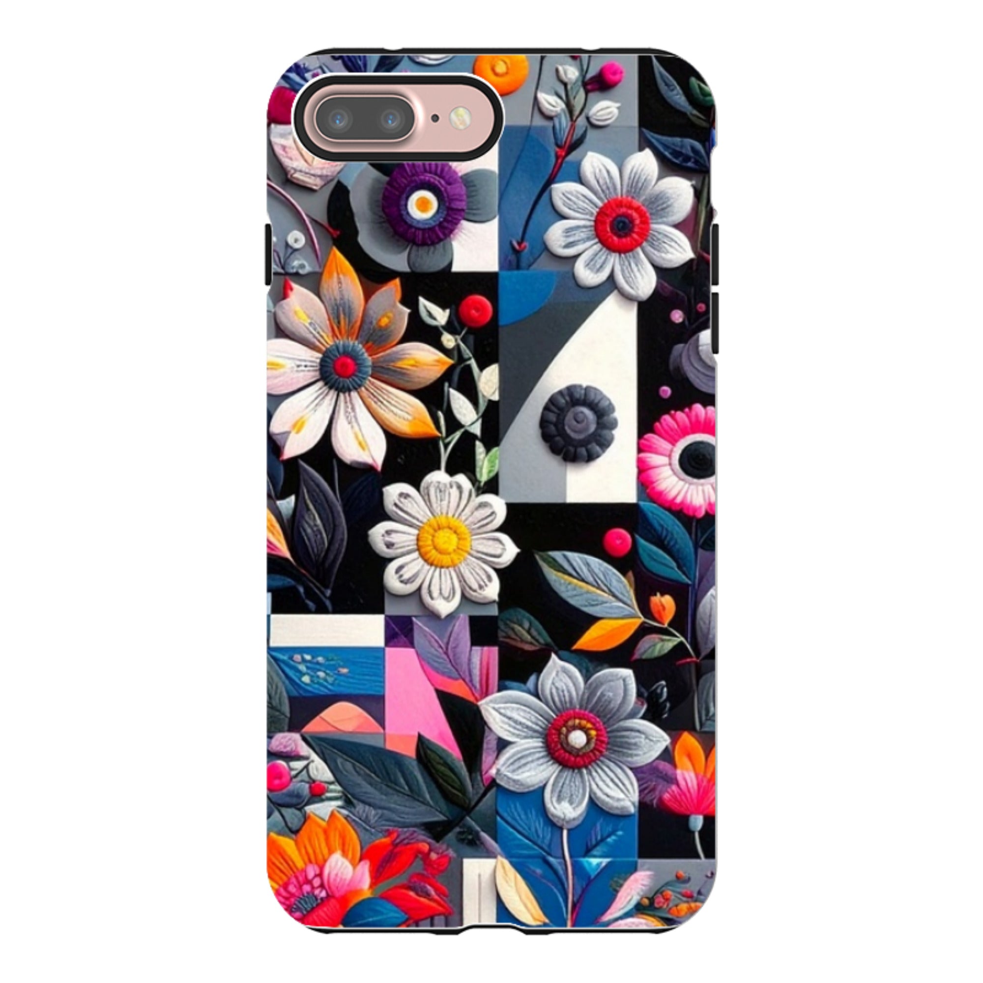 iPhone Tough Case - Summer Petal Garden