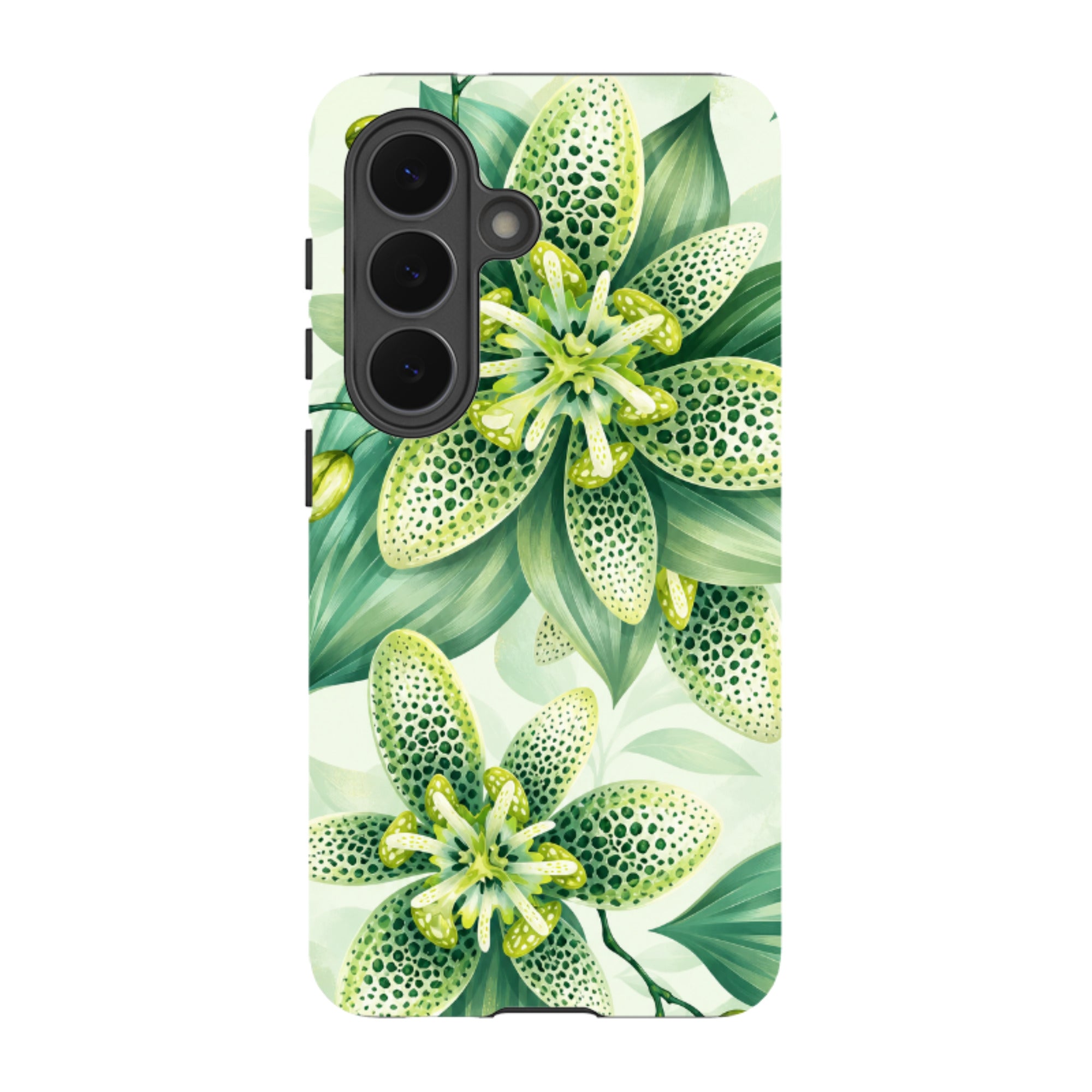 Samsung Tough Case - Sage Green Lily